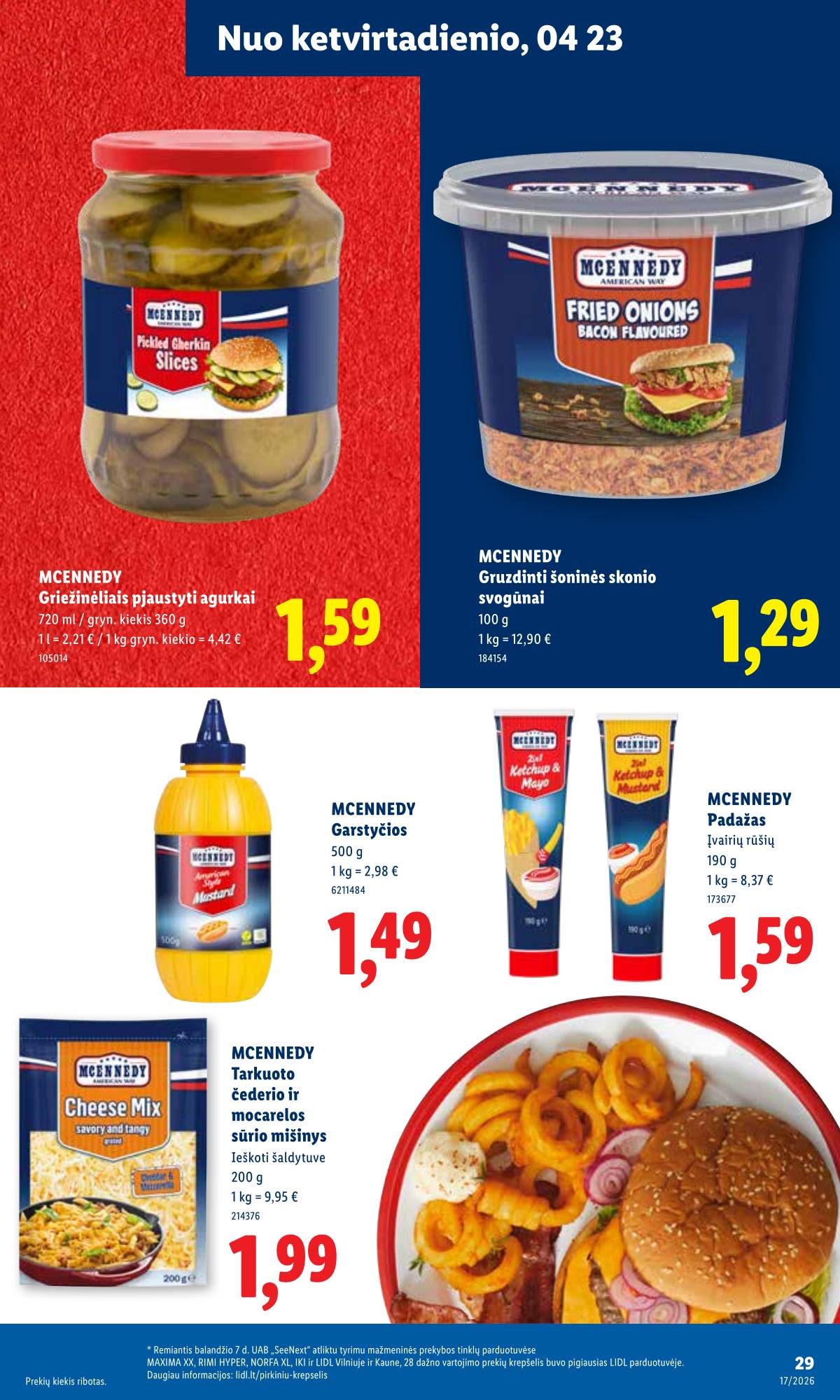 Lidl - LIDL SAVAITĖS Maisto prekių akcijų leidinys 23 puslapis