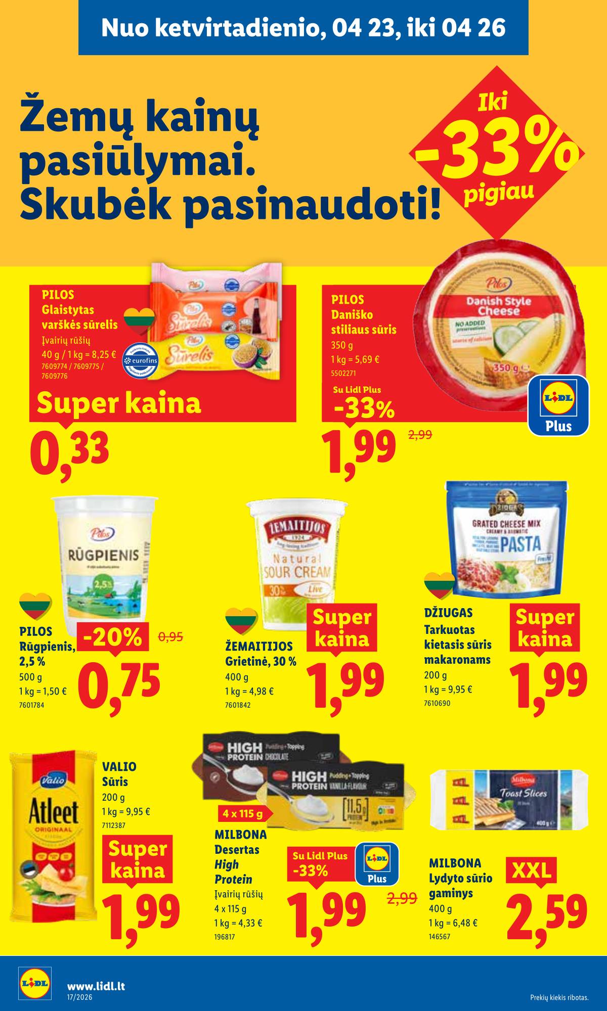 Lidl - LIDL SAVAITĖS Maisto prekių akcijų leidinys 28 puslapis