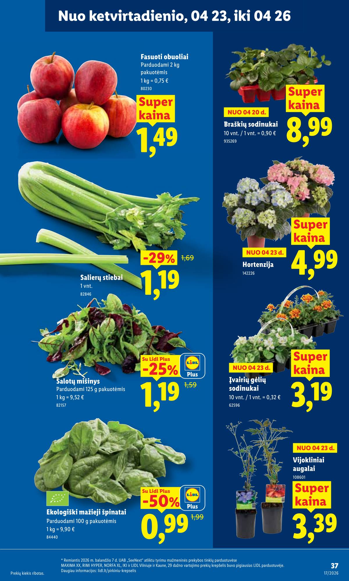 Lidl - LIDL SAVAITĖS Maisto prekių akcijų leidinys 33 puslapis