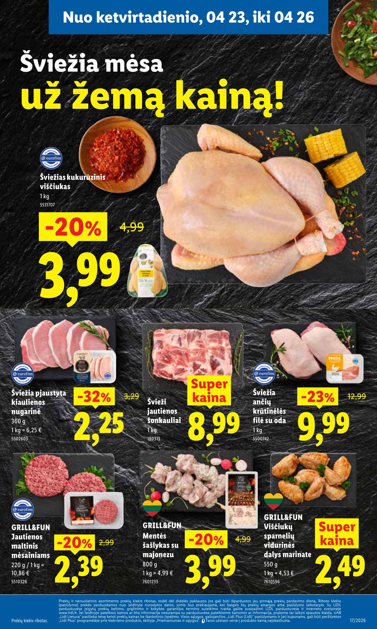 Lidl - LIDL SAVAITĖS Maisto prekių akcijų leidinys 35 puslapis