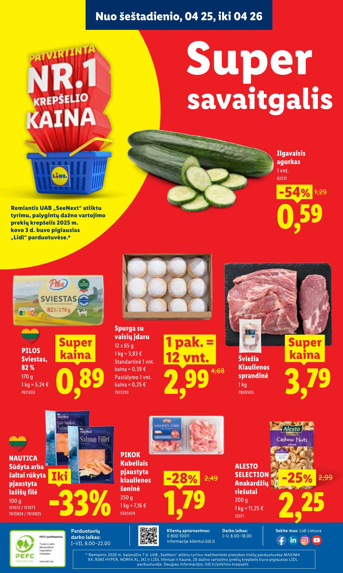 Lidl - LIDL SAVAITĖS Maisto prekių akcijų leidinys 36 puslapis