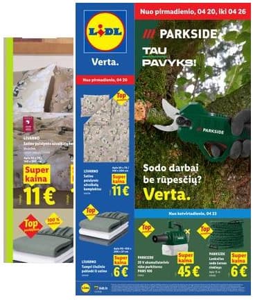 Lidl - LIDL Ne maisto prekių akcijų leidinys 2026-04-20 – 2026-04-26