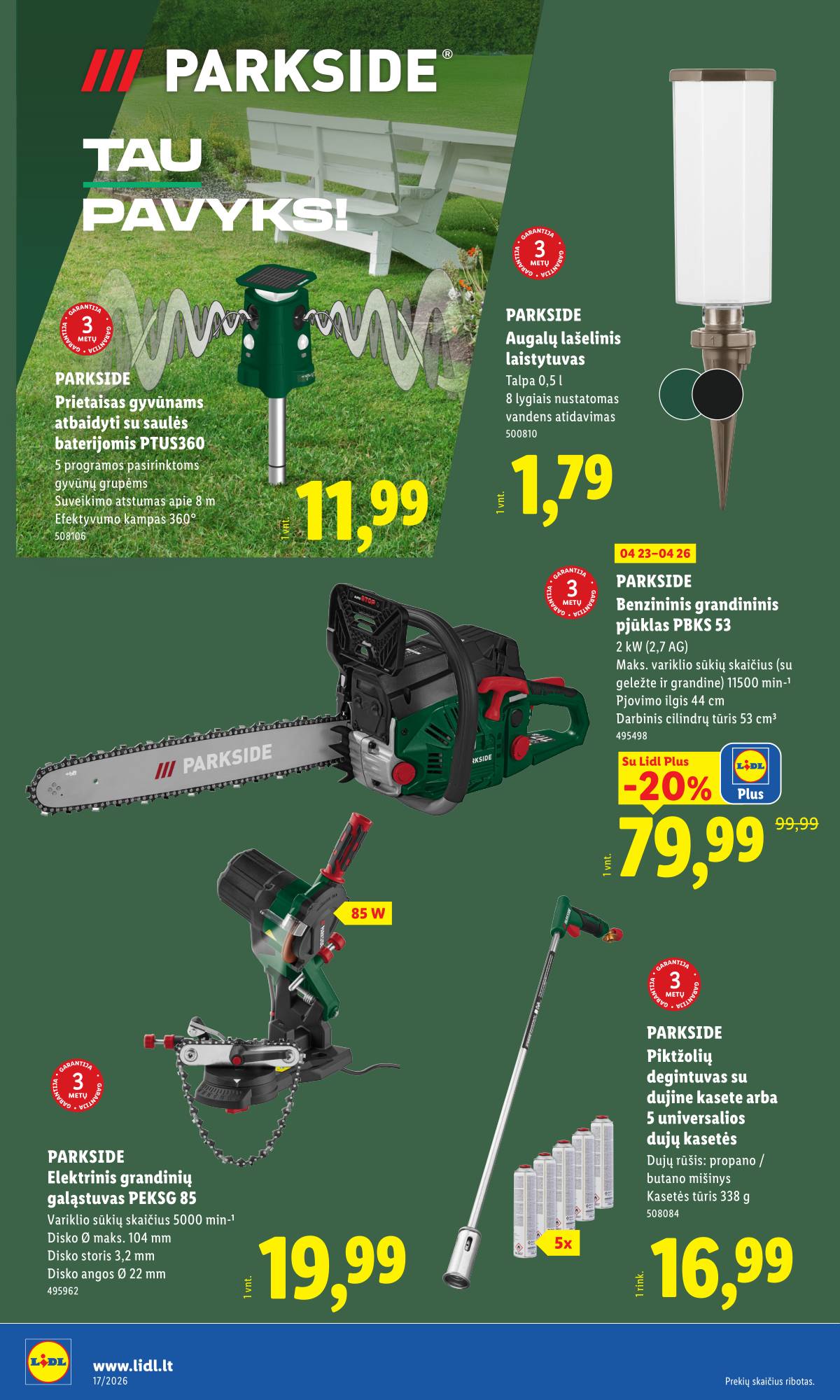 Lidl - LIDL Ne maisto prekių akcijų leidinys 12 puslapis