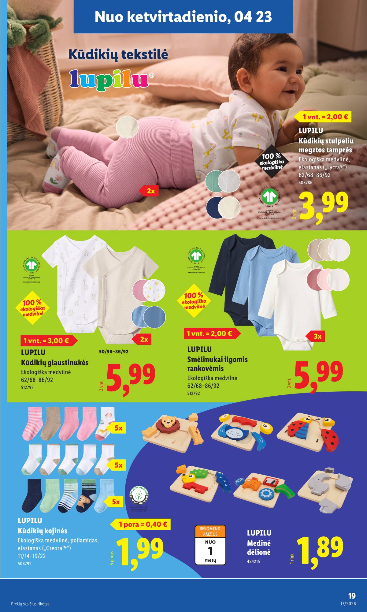 Lidl - LIDL Ne maisto prekių akcijų leidinys 19 puslapis