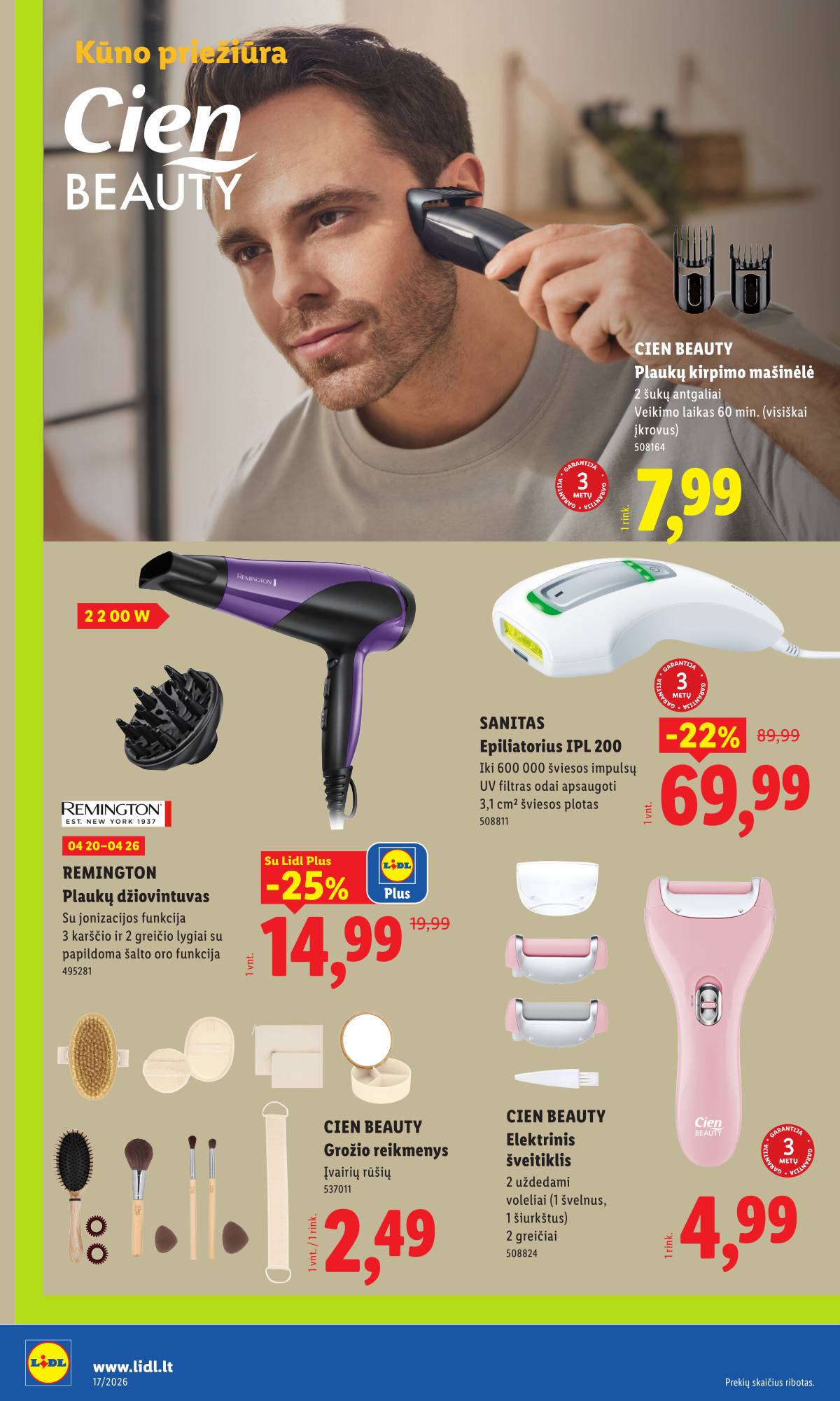 Lidl - LIDL Ne maisto prekių akcijų leidinys 6 puslapis