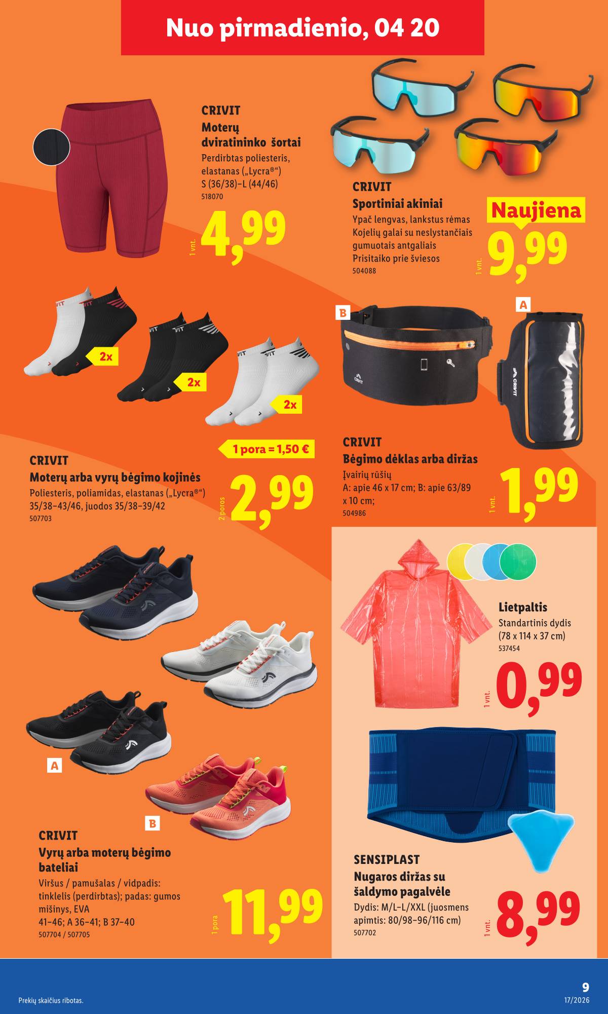 Lidl - LIDL Ne maisto prekių akcijų leidinys 9 puslapis