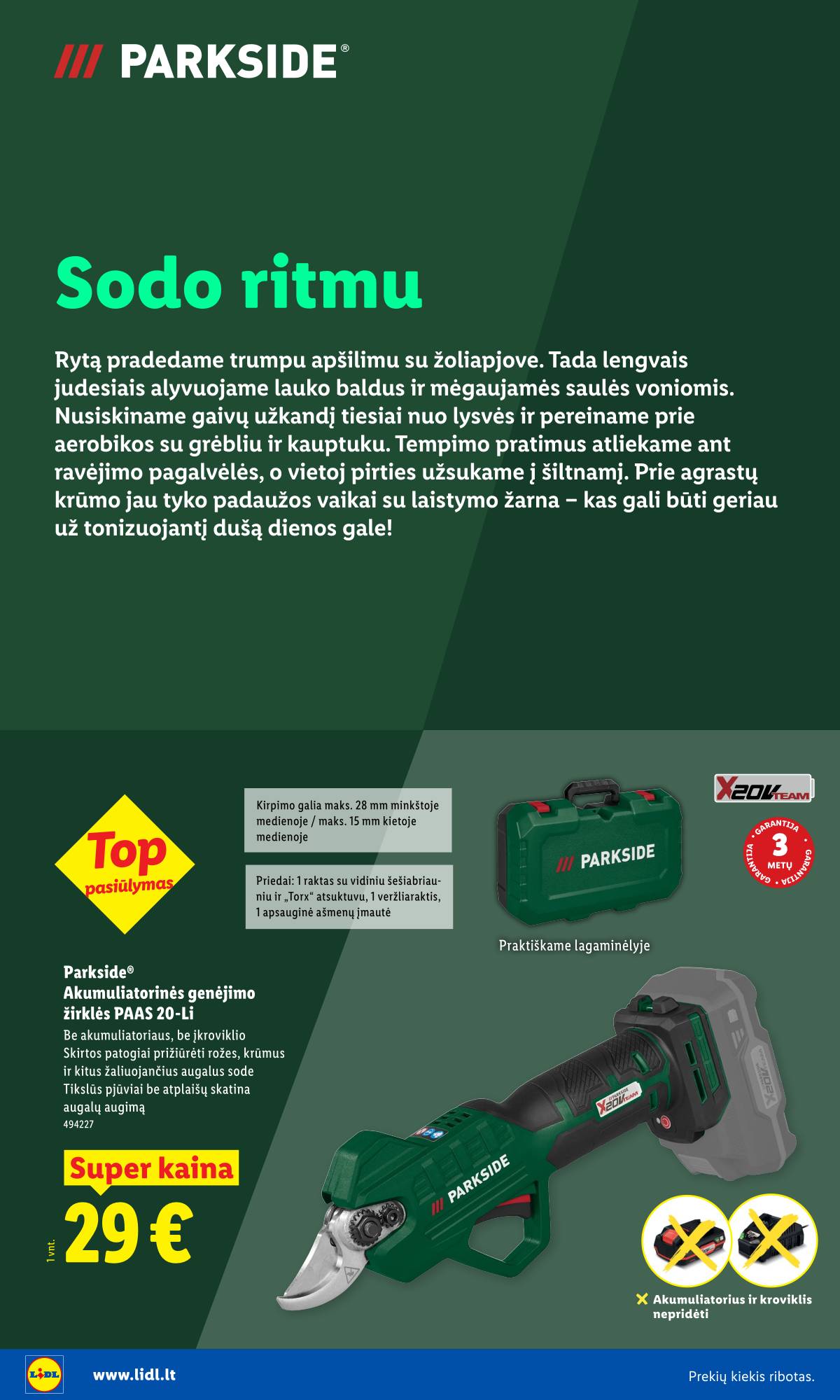 Lidl - Nuo pirmadienio, 03 30 10 puslapis