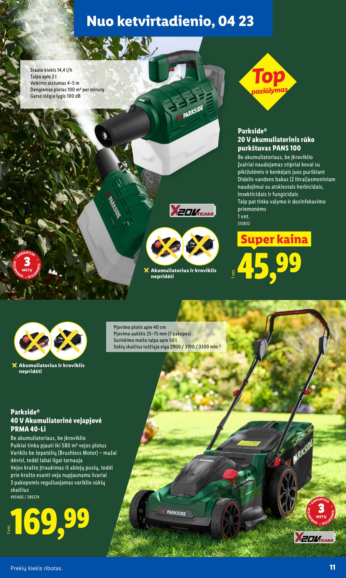 Lidl - Nuo pirmadienio, 03 30 11 puslapis