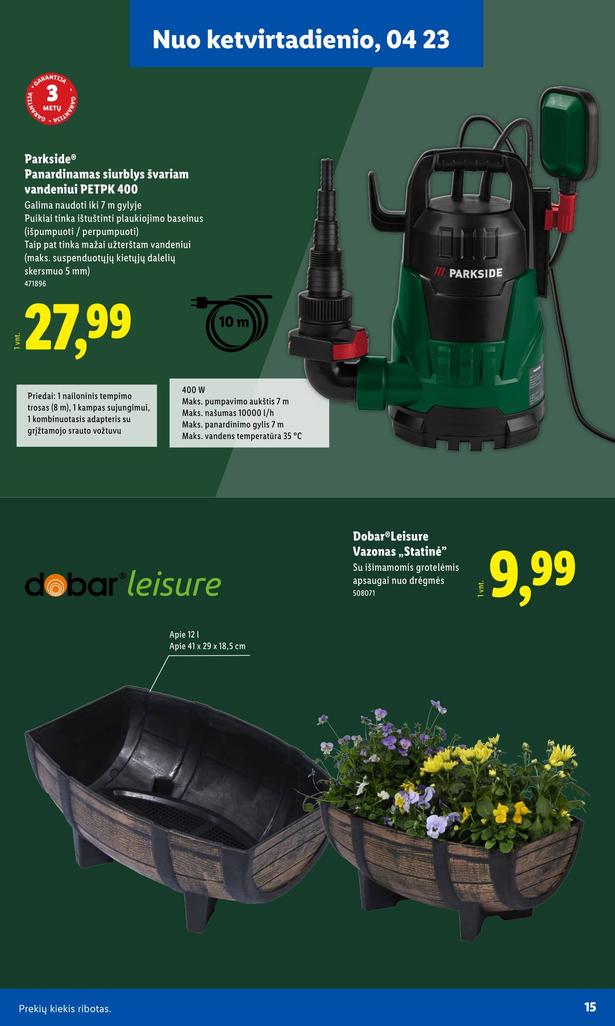 Lidl - Nuo pirmadienio, 03 30 15 puslapis