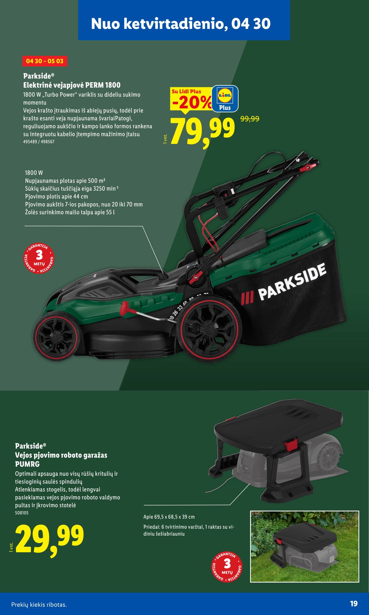 Lidl - Nuo pirmadienio, 03 30 19 puslapis