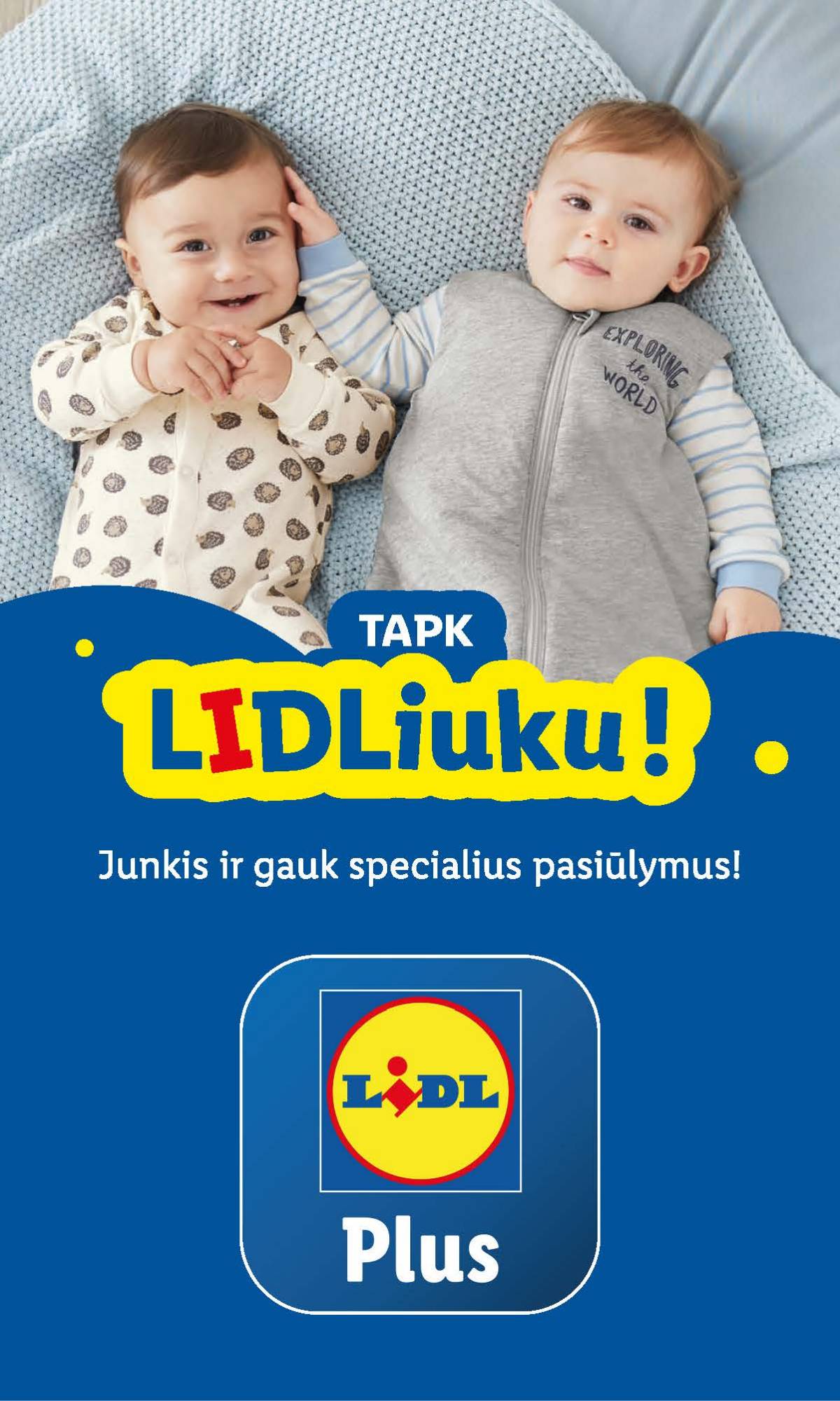 Lidl - Gauk specialius pasiūlymus 1 puslapis