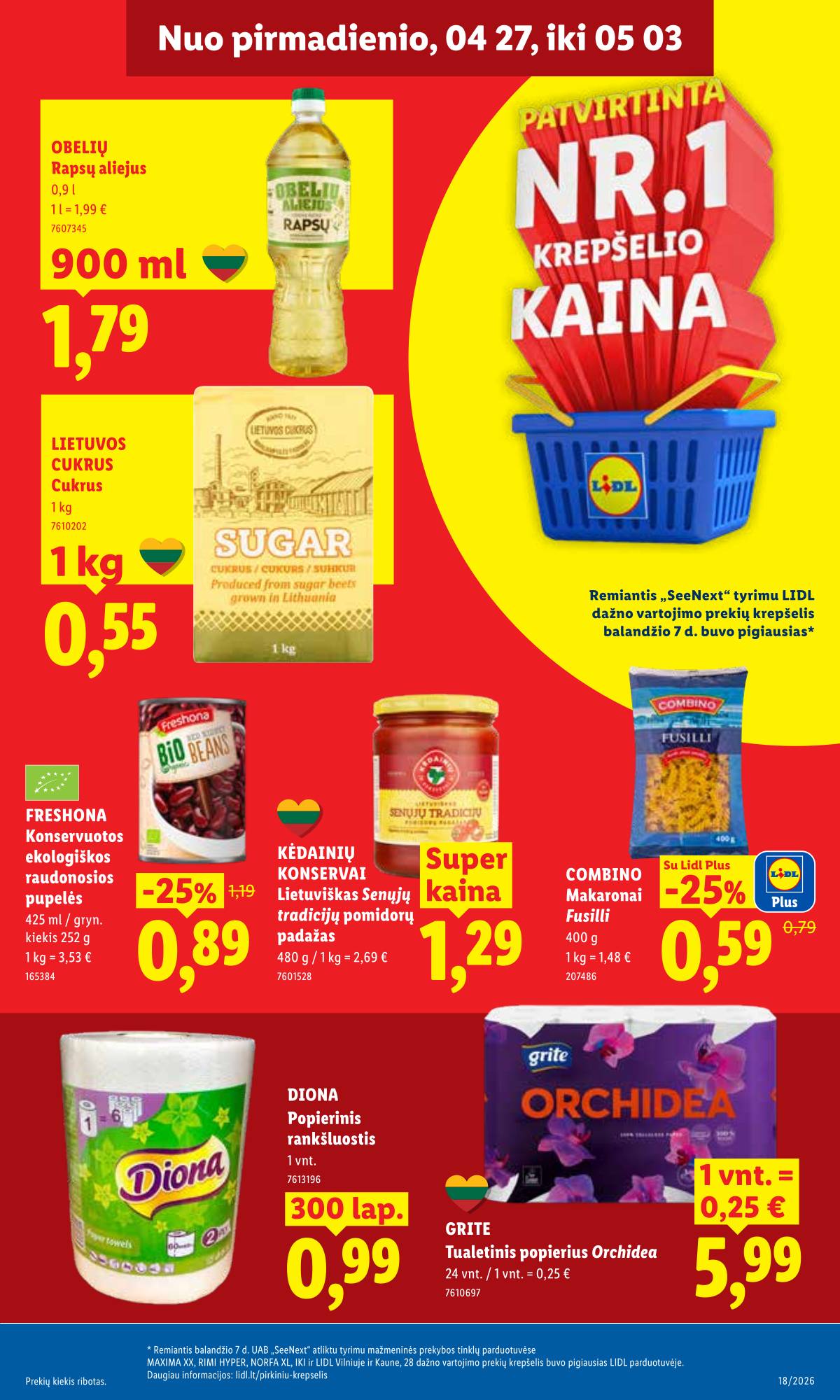 Lidl - LIDL SAVAITĖS Maisto prekių akcijų leidinys 17 puslapis