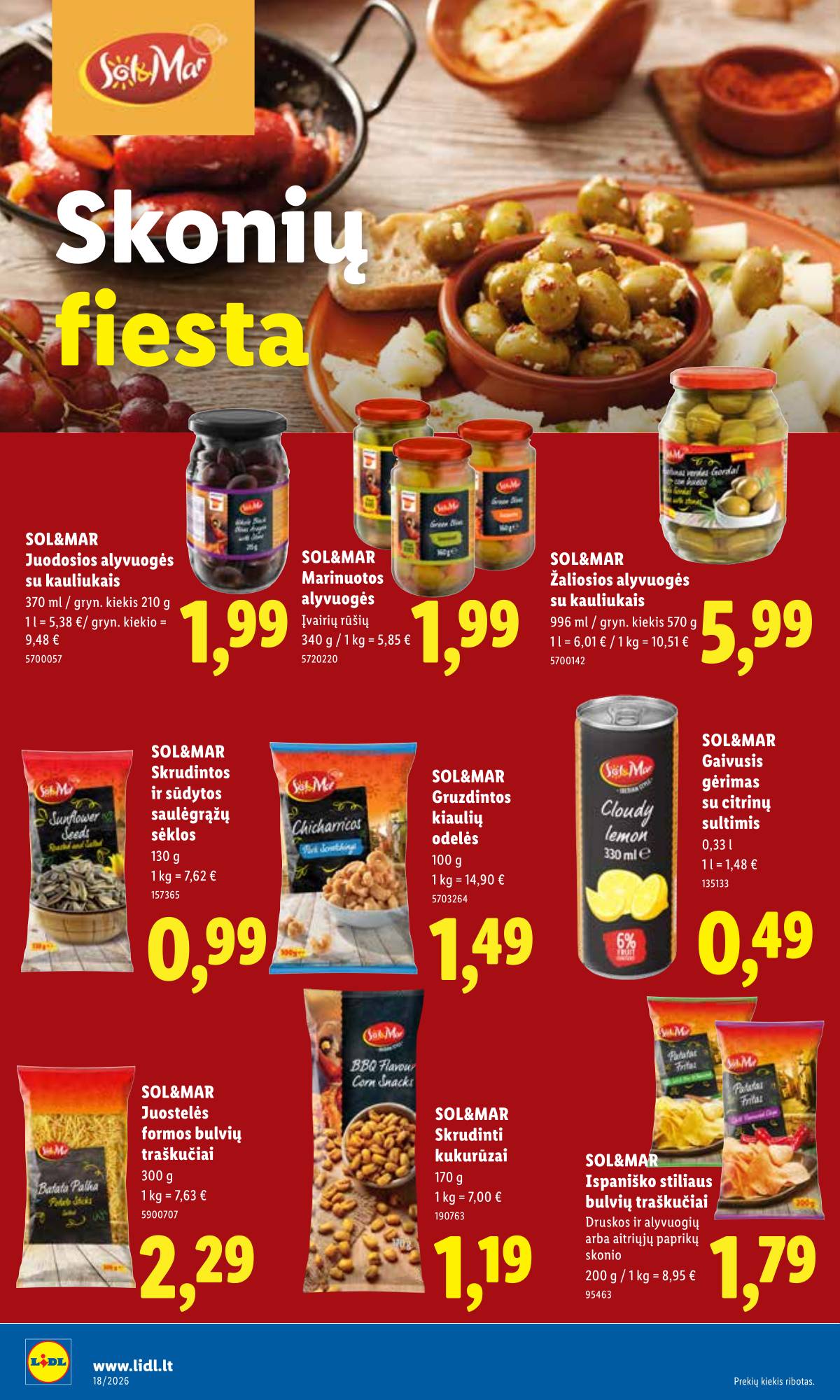 Lidl - LIDL SAVAITĖS Maisto prekių akcijų leidinys 24 puslapis