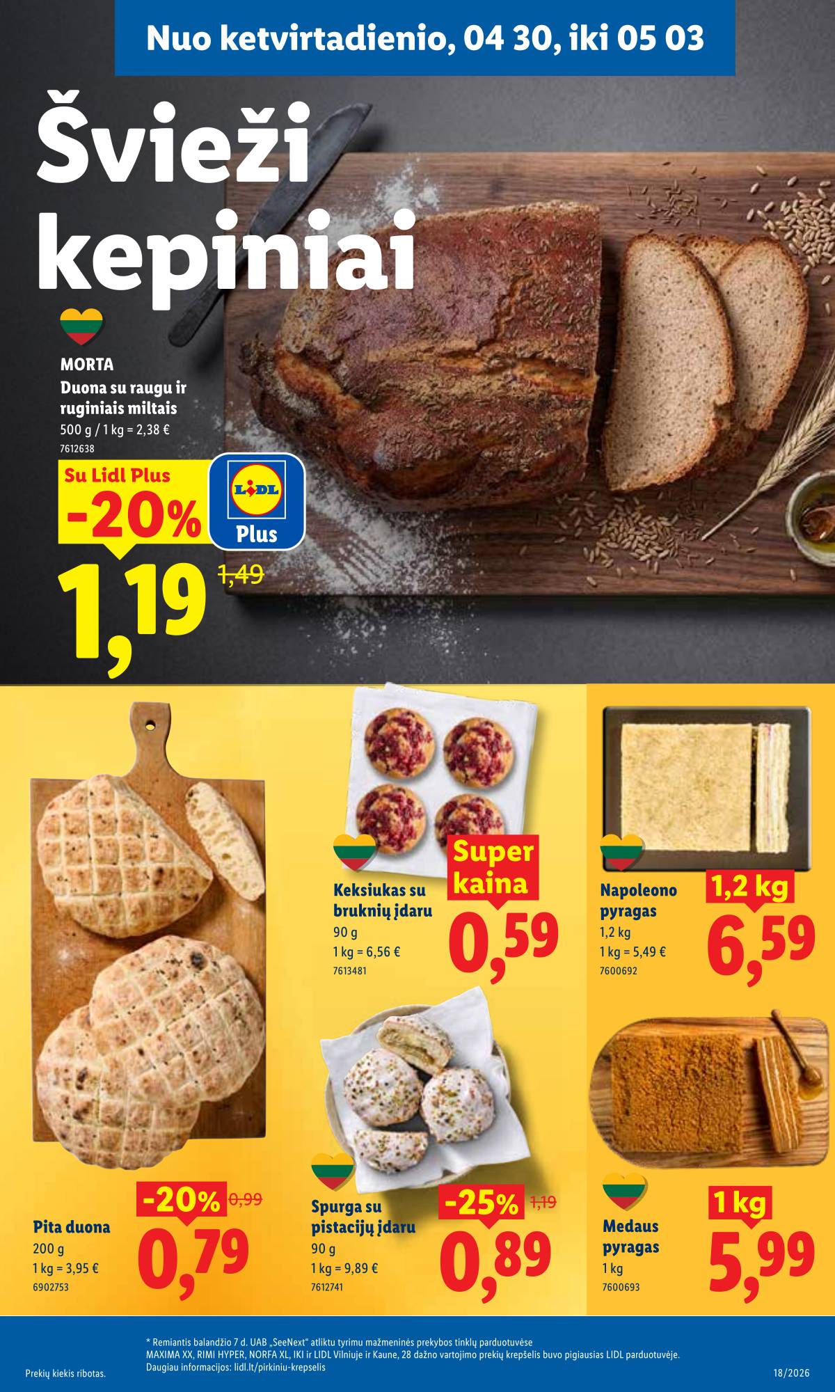 Lidl - LIDL SAVAITĖS Maisto prekių akcijų leidinys 31 puslapis