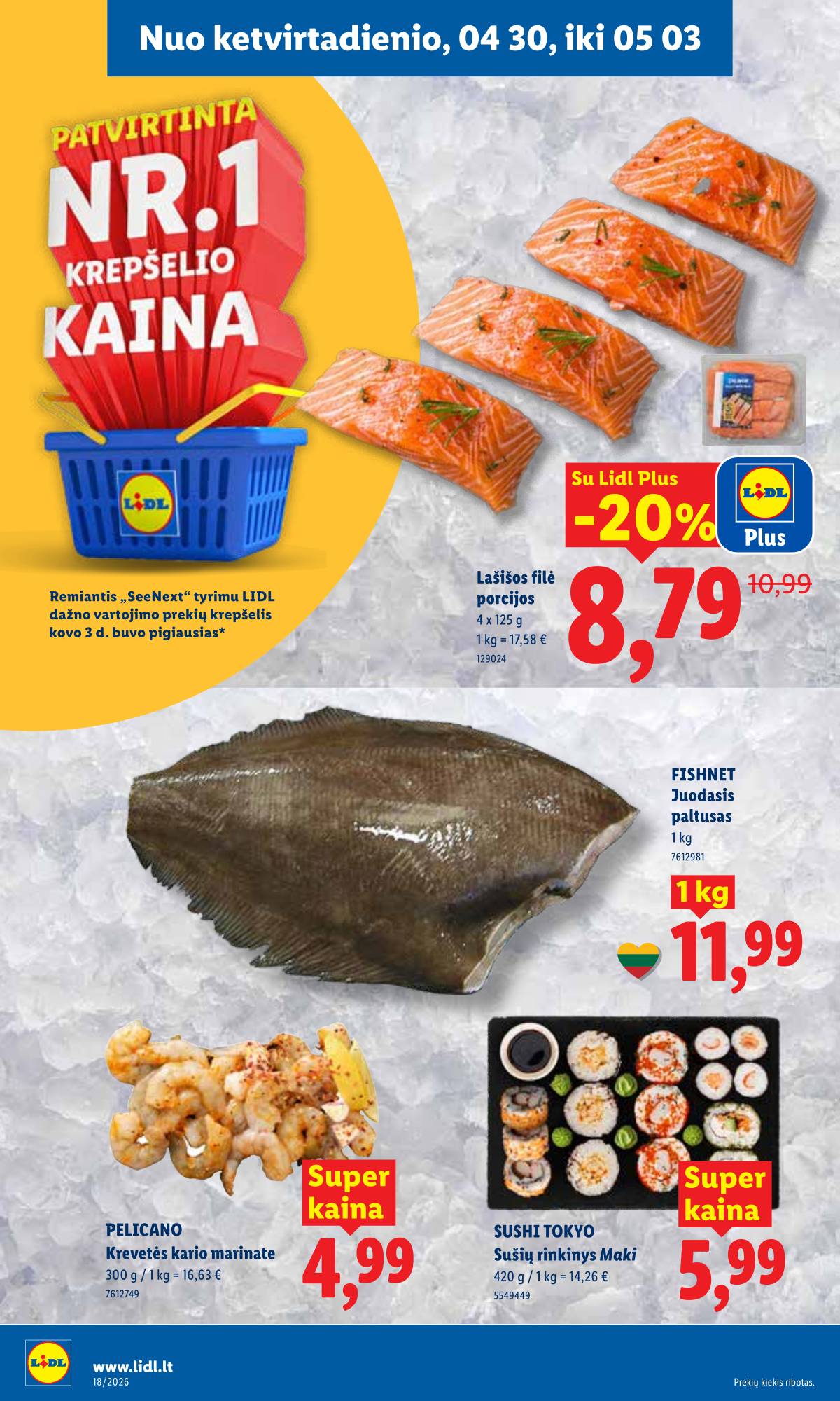 Lidl - LIDL SAVAITĖS Maisto prekių akcijų leidinys 36 puslapis