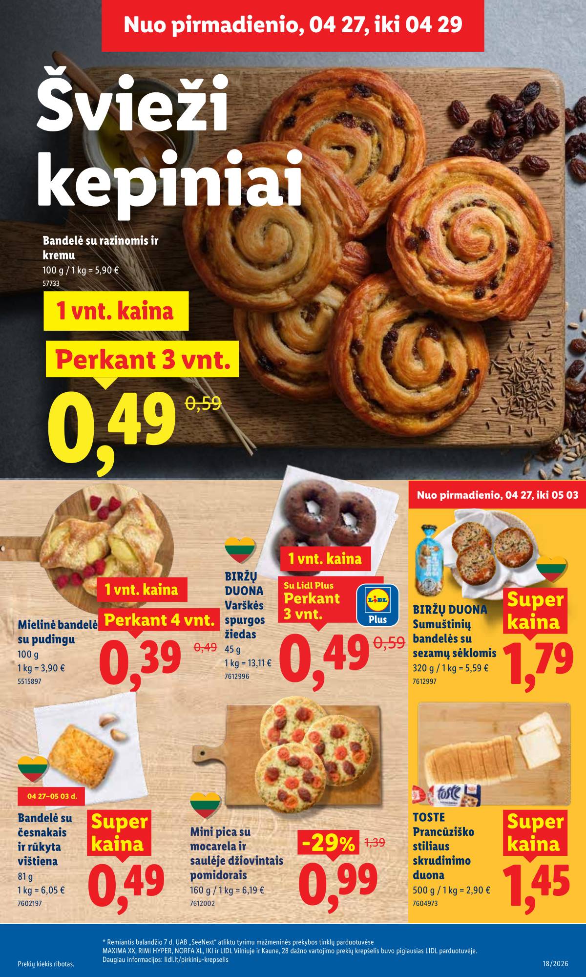 Lidl - LIDL SAVAITĖS Maisto prekių akcijų leidinys 7 puslapis