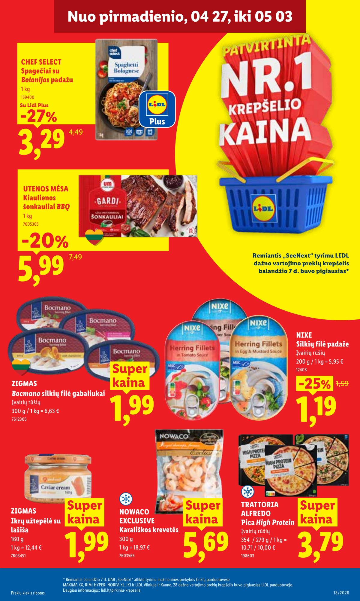 Lidl - LIDL SAVAITĖS Maisto prekių akcijų leidinys 9 puslapis