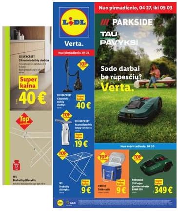 Lidl - LIDL Ne maisto prekių akcijų leidinys 2026-04-27 – 2026-05-03