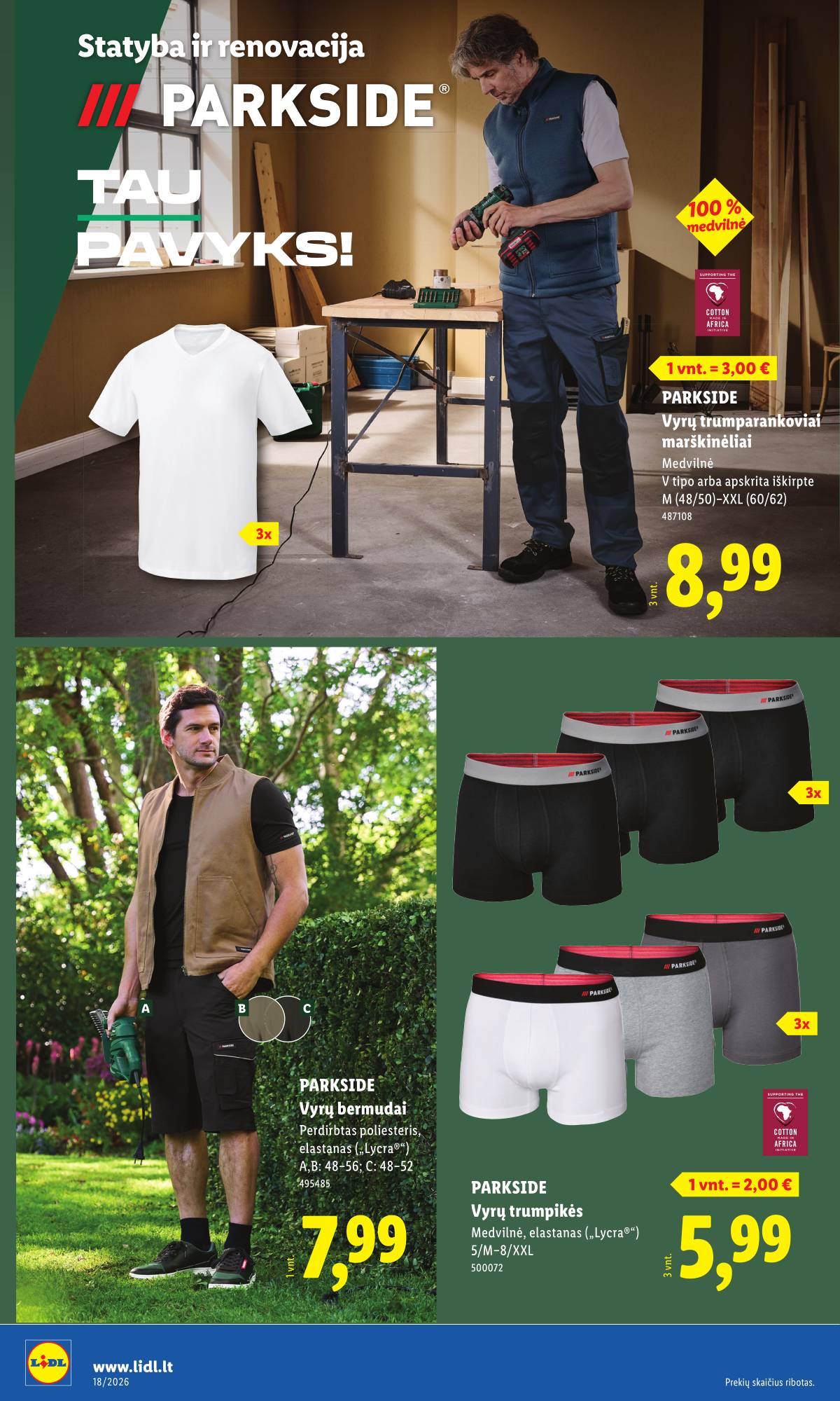 Lidl - LIDL Ne maisto prekių akcijų leidinys 10 puslapis