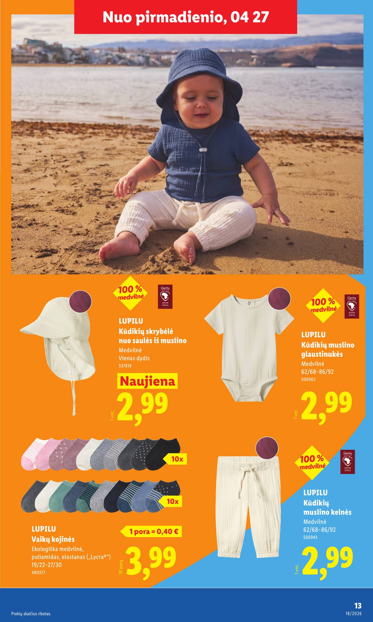 Lidl - LIDL Ne maisto prekių akcijų leidinys 13 puslapis