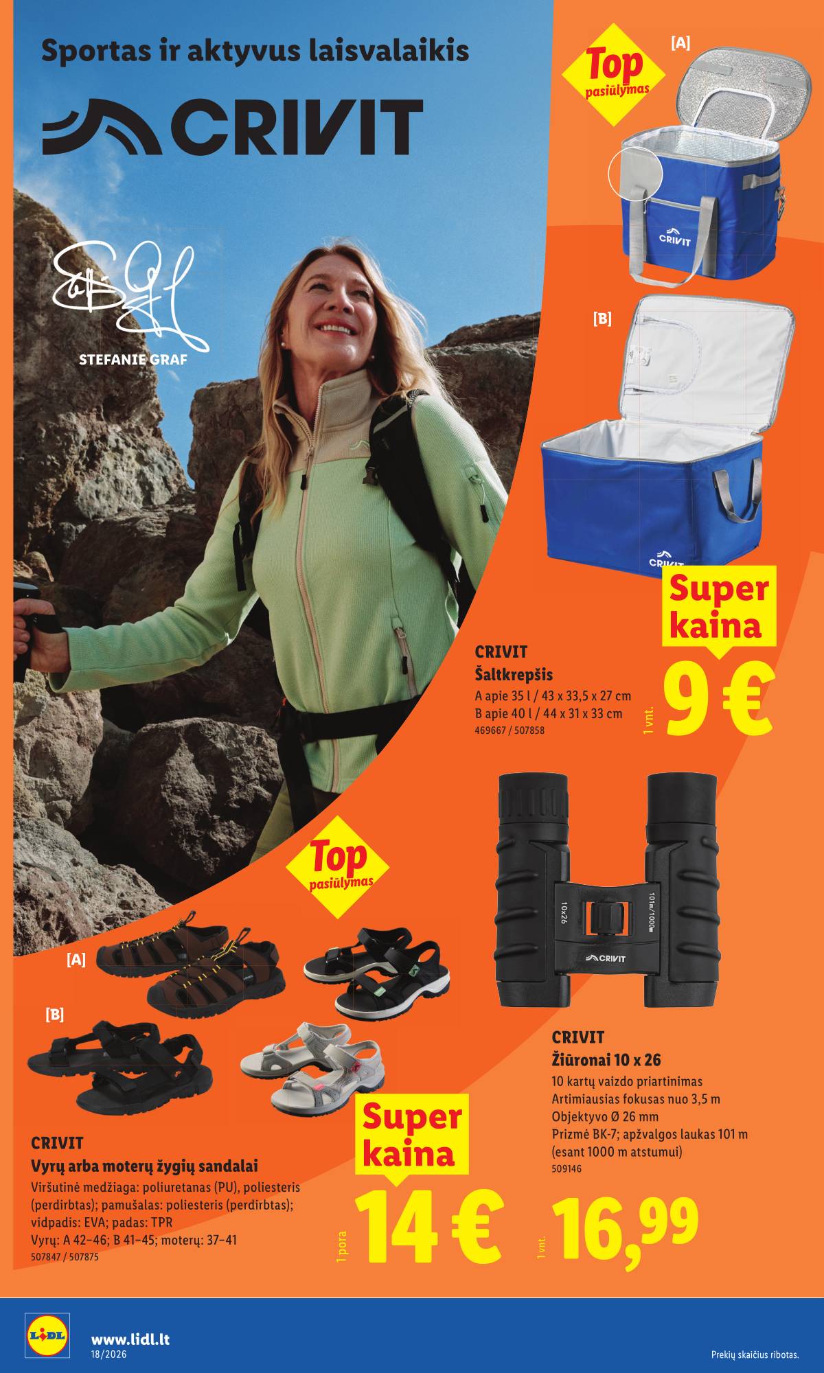 Lidl - LIDL Ne maisto prekių akcijų leidinys 16 puslapis