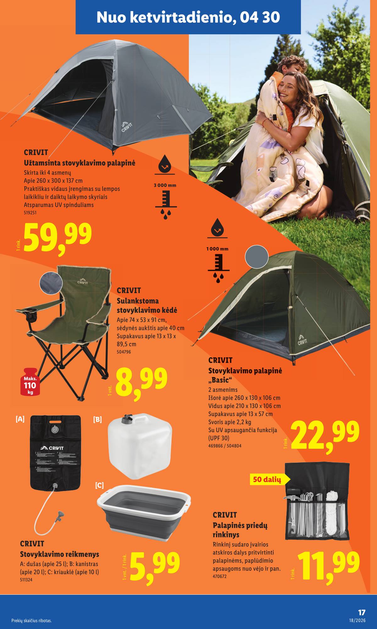 Lidl - LIDL Ne maisto prekių akcijų leidinys 17 puslapis