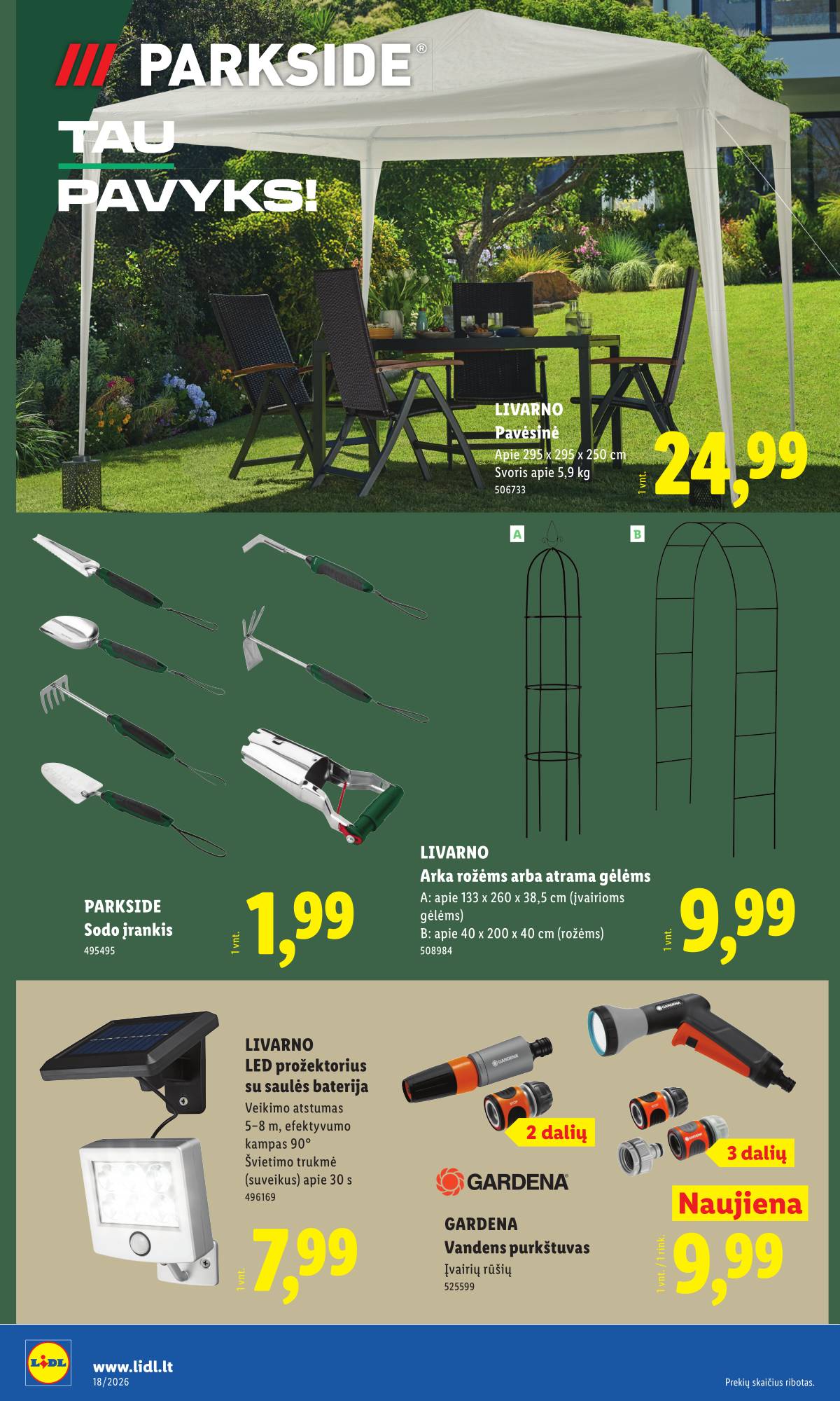 Lidl - LIDL Ne maisto prekių akcijų leidinys 26 puslapis