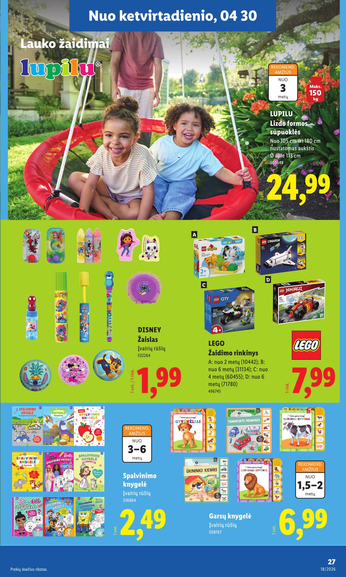 Lidl - LIDL Ne maisto prekių akcijų leidinys 27 puslapis