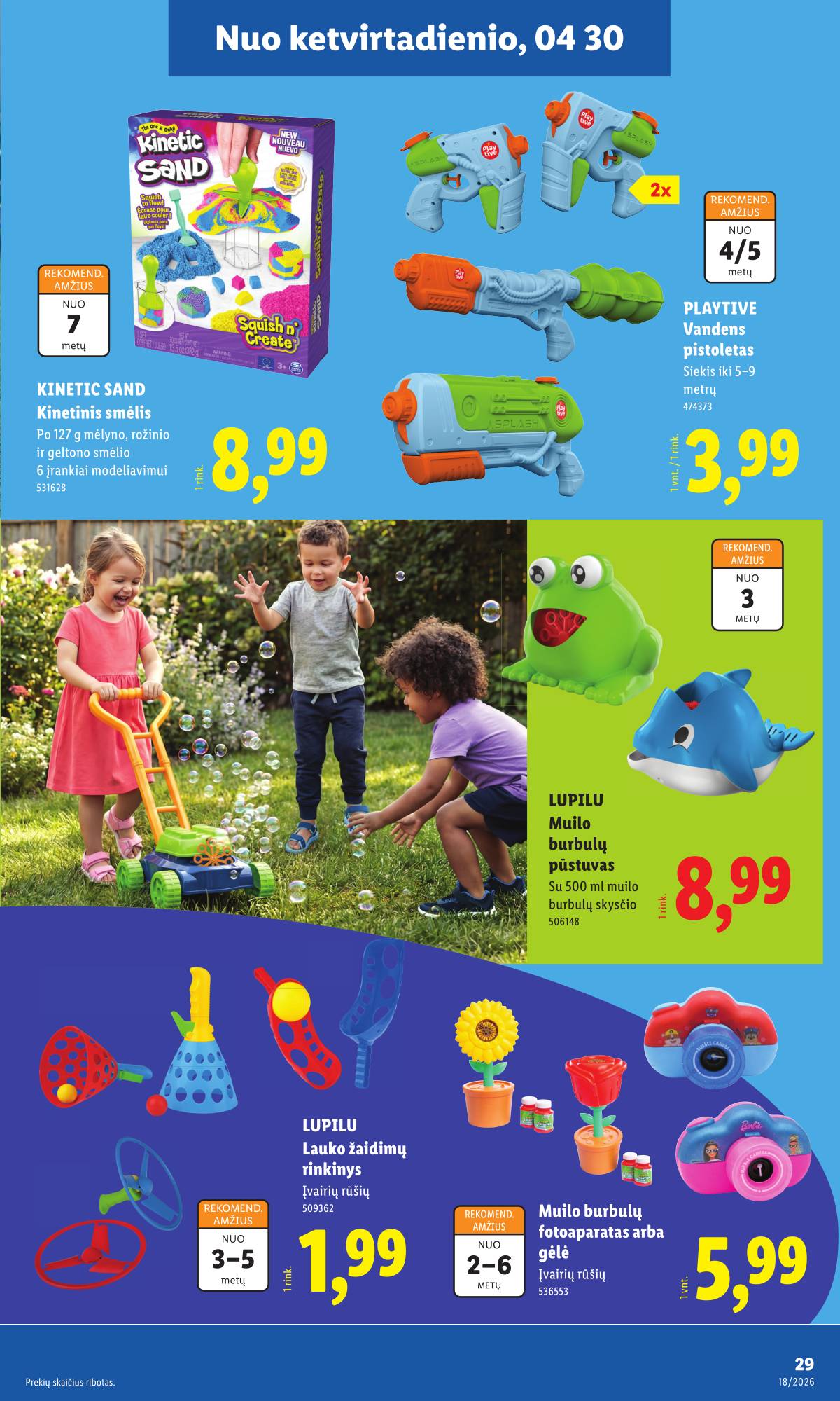 Lidl - LIDL Ne maisto prekių akcijų leidinys 29 puslapis