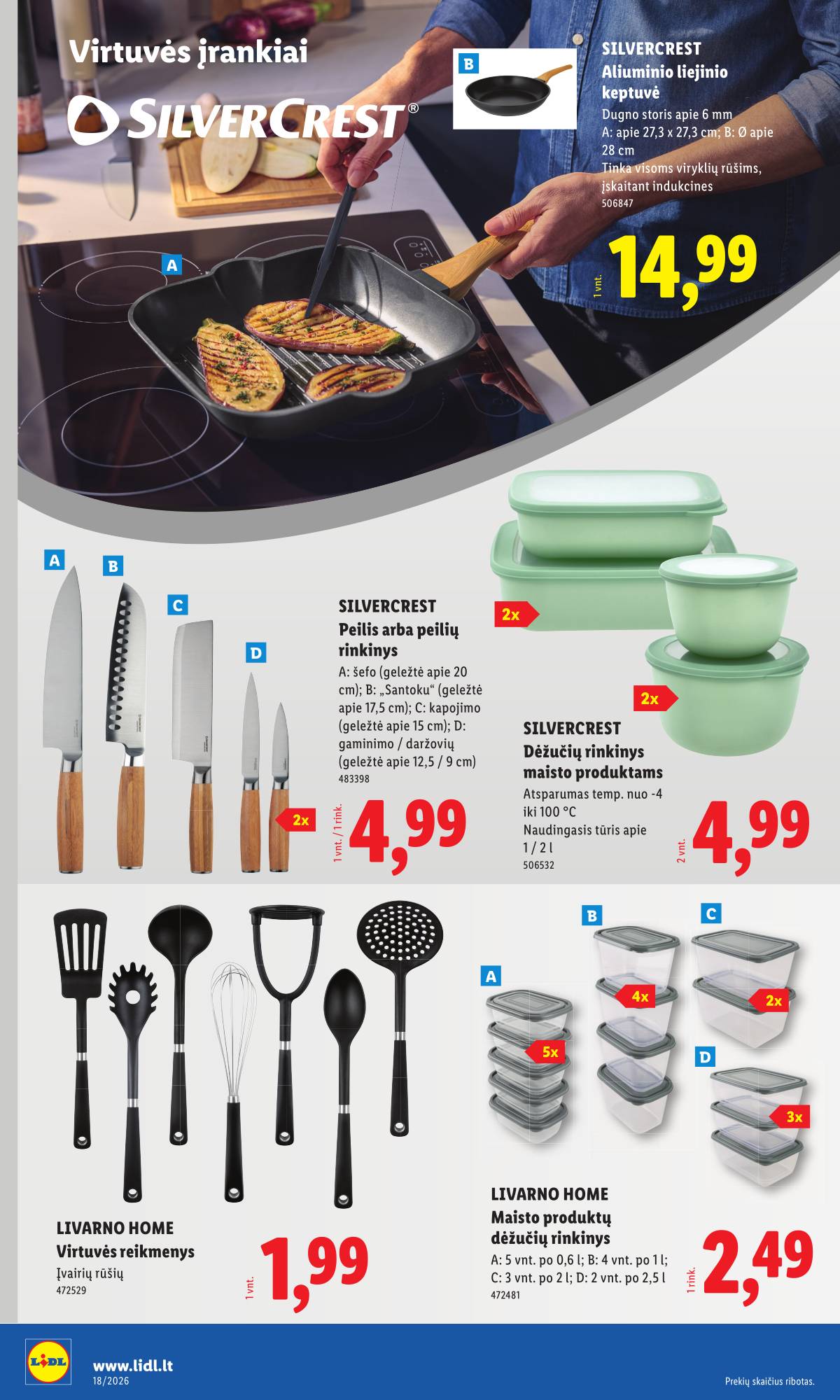 Lidl - LIDL Ne maisto prekių akcijų leidinys 6 puslapis