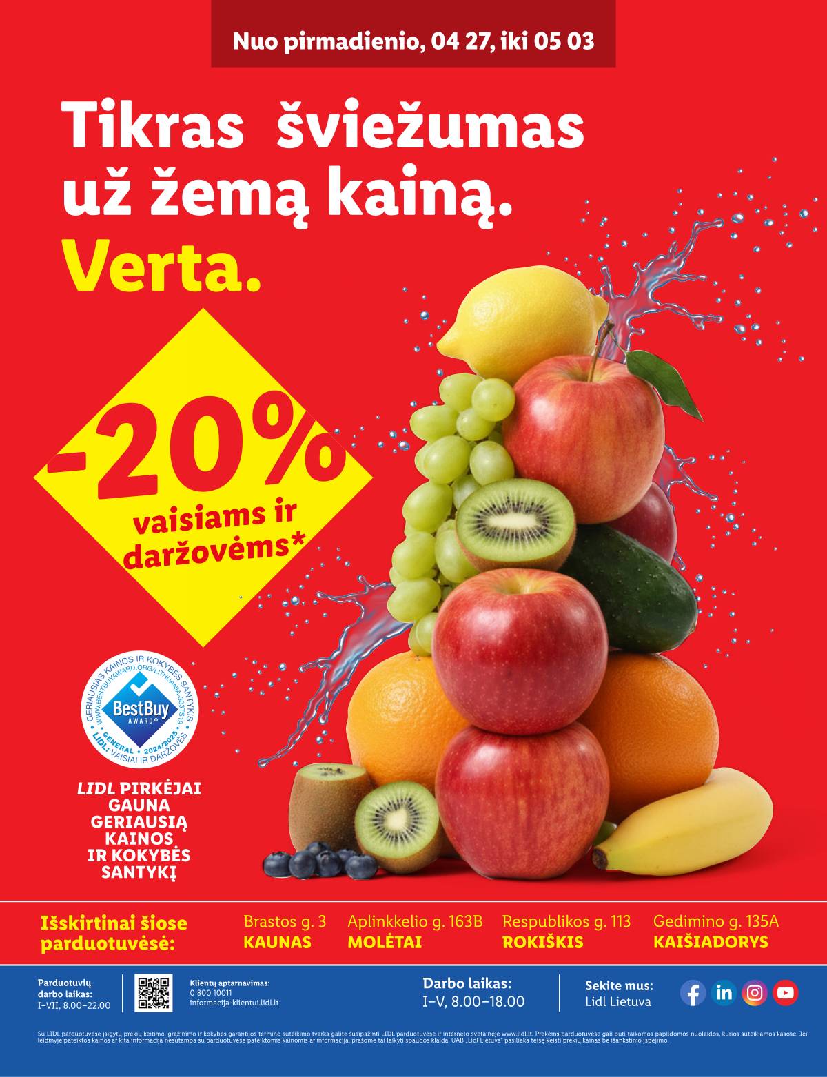 Lidl - Keturiose LIDL parduotuvėse! 2 puslapis