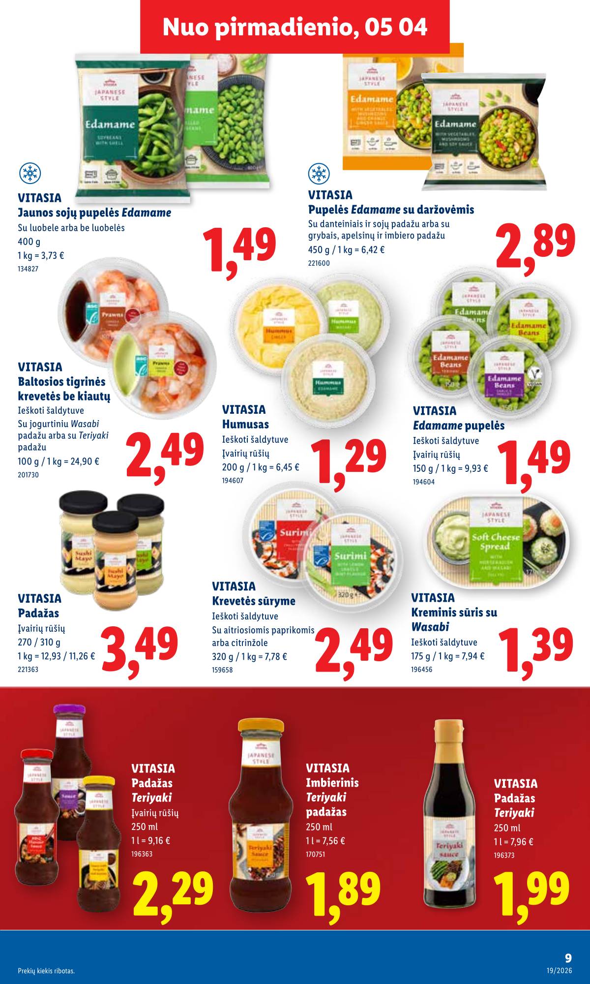 Lidl - LIDL SAVAITĖS Maisto prekių akcijų leidinys 13 puslapis