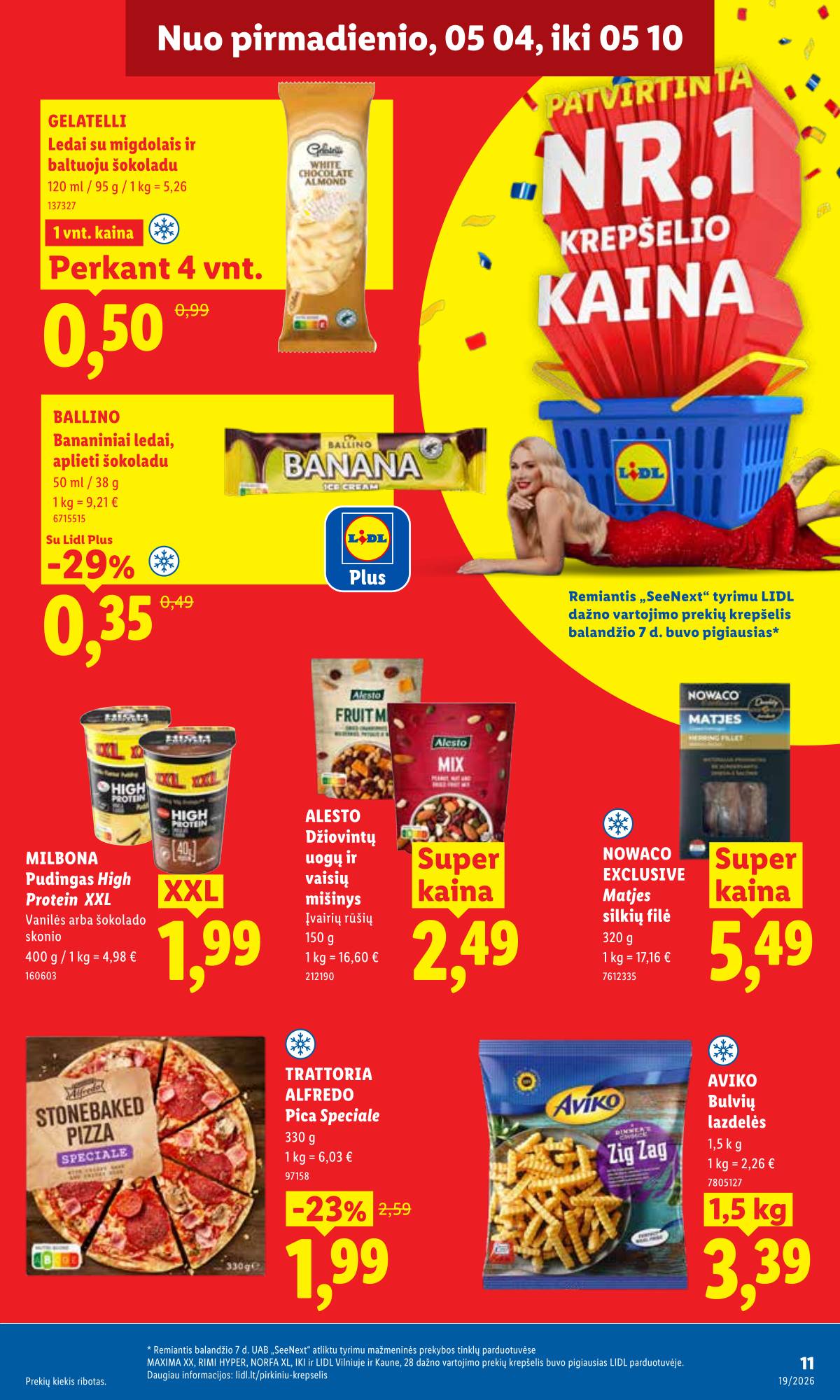 Lidl - LIDL SAVAITĖS Maisto prekių akcijų leidinys 19 puslapis