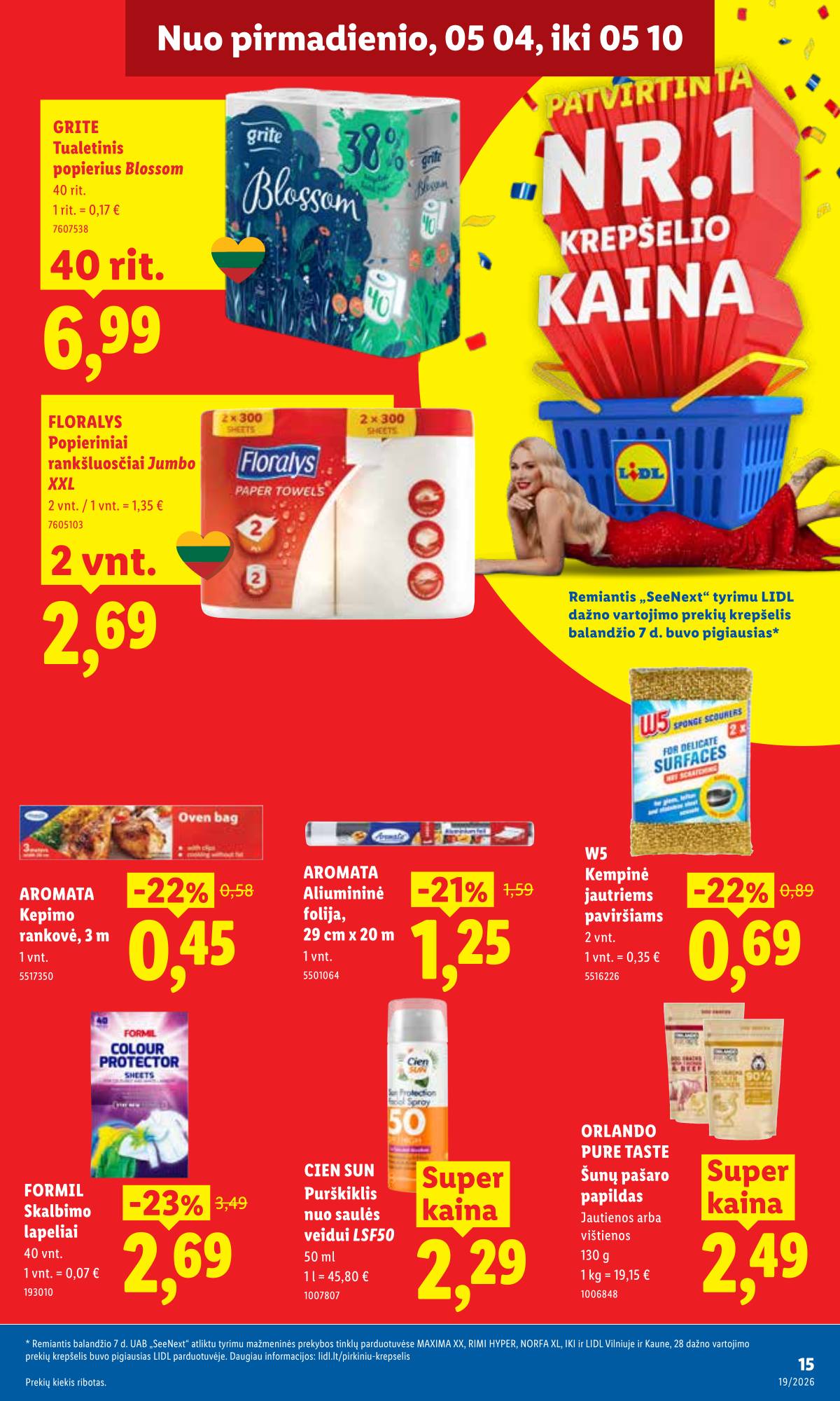 Lidl - LIDL SAVAITĖS Maisto prekių akcijų leidinys 23 puslapis