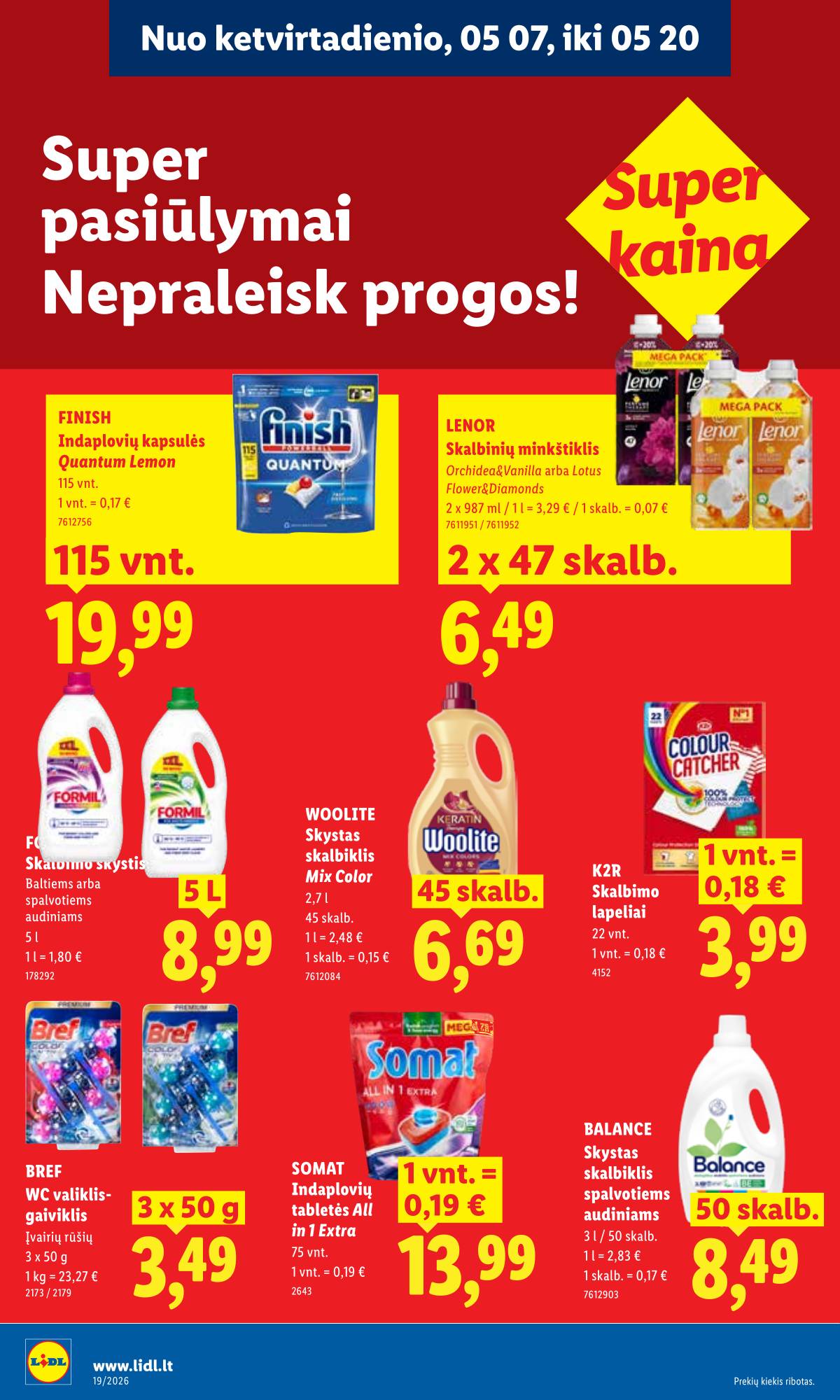 Lidl - LIDL SAVAITĖS Maisto prekių akcijų leidinys 24 puslapis