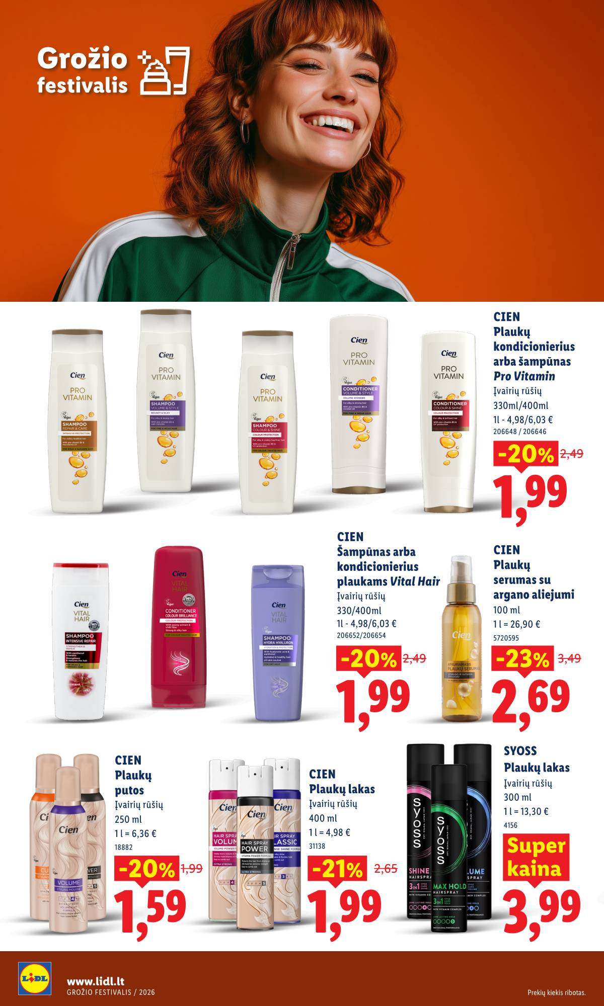 Lidl - LIDL SAVAITĖS Maisto prekių akcijų leidinys 32 puslapis