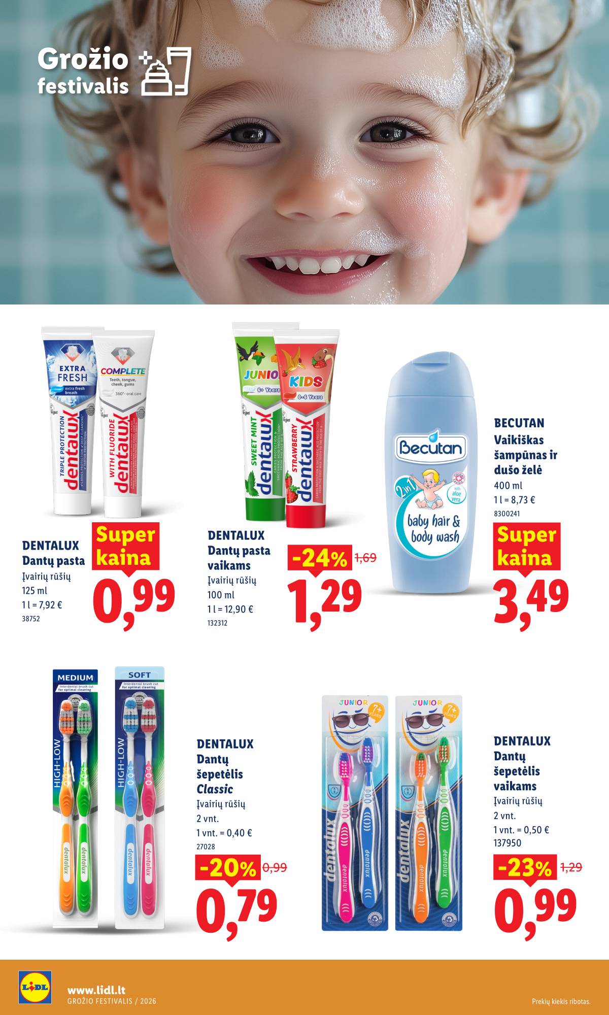 Lidl - LIDL SAVAITĖS Maisto prekių akcijų leidinys 40 puslapis