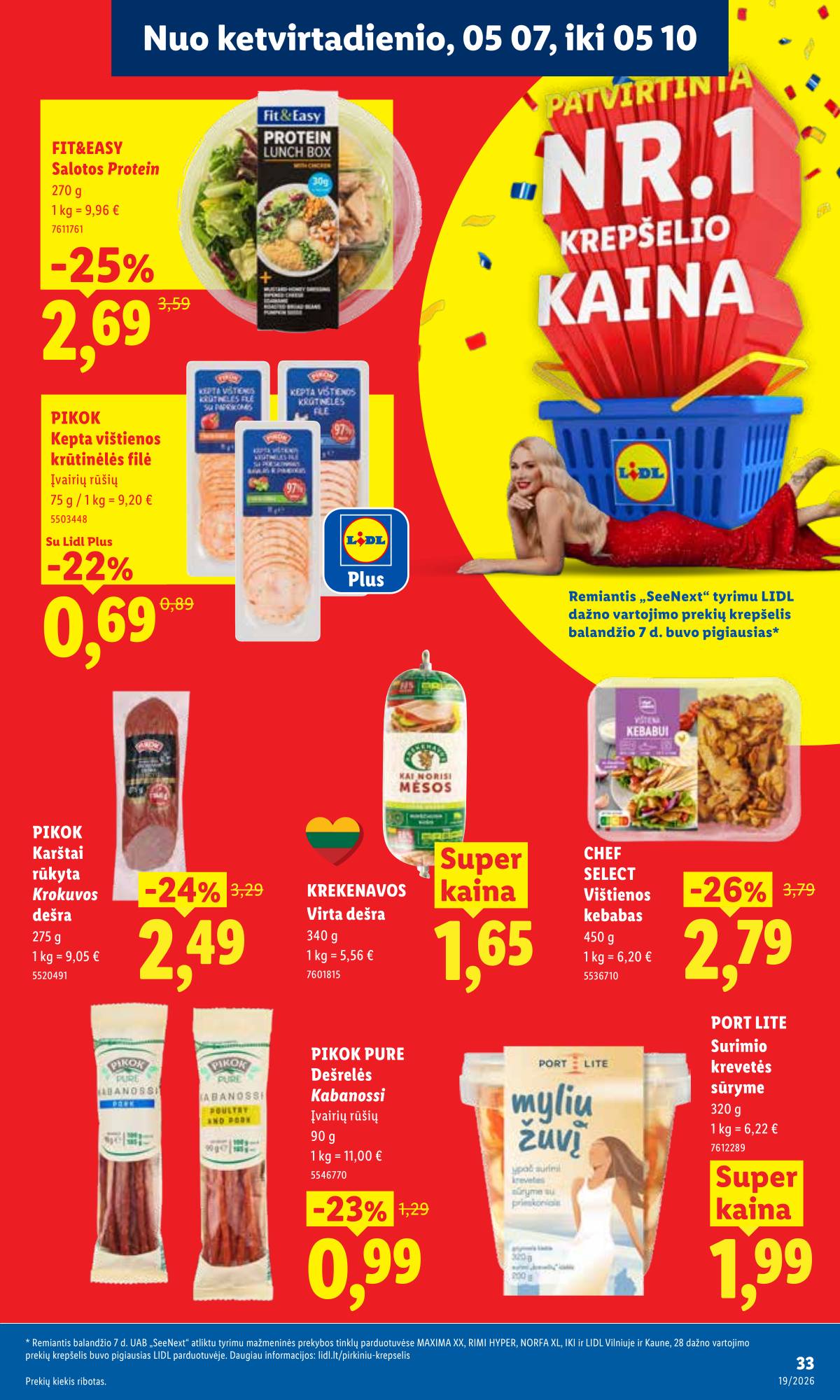 Lidl - LIDL SAVAITĖS Maisto prekių akcijų leidinys 45 puslapis