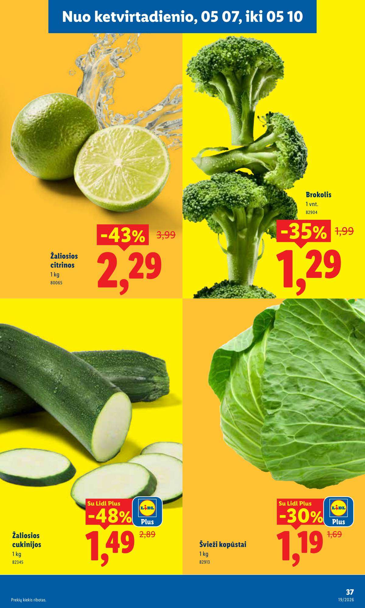 Lidl - LIDL SAVAITĖS Maisto prekių akcijų leidinys 49 puslapis
