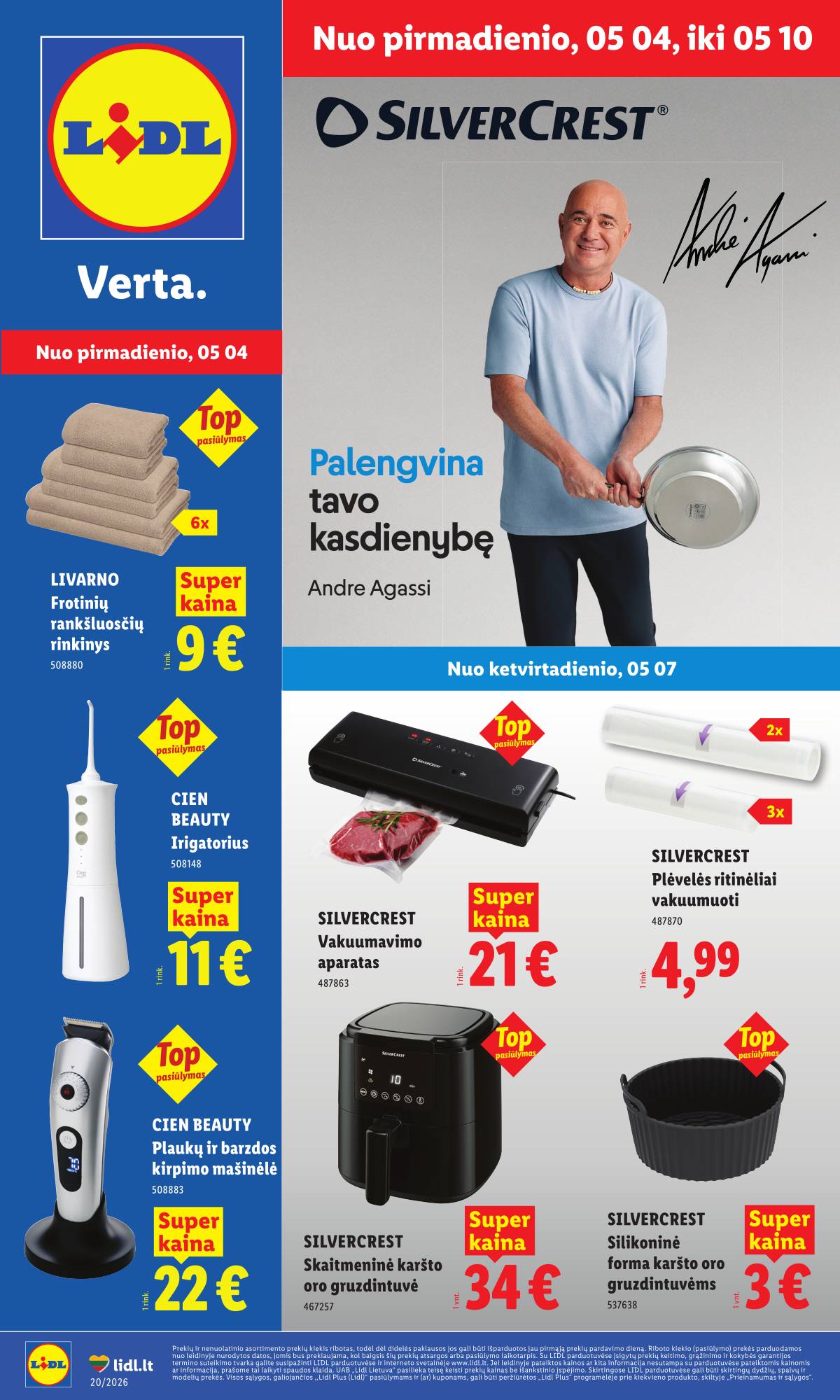 Lidl - LIDL Ne maisto prekių akcijų leidinys 1 puslapis