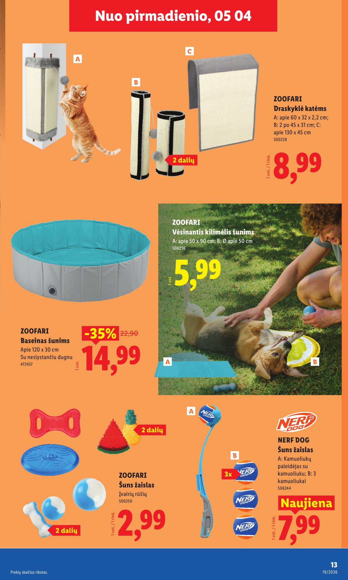 Lidl - LIDL Ne maisto prekių akcijų leidinys 13 puslapis