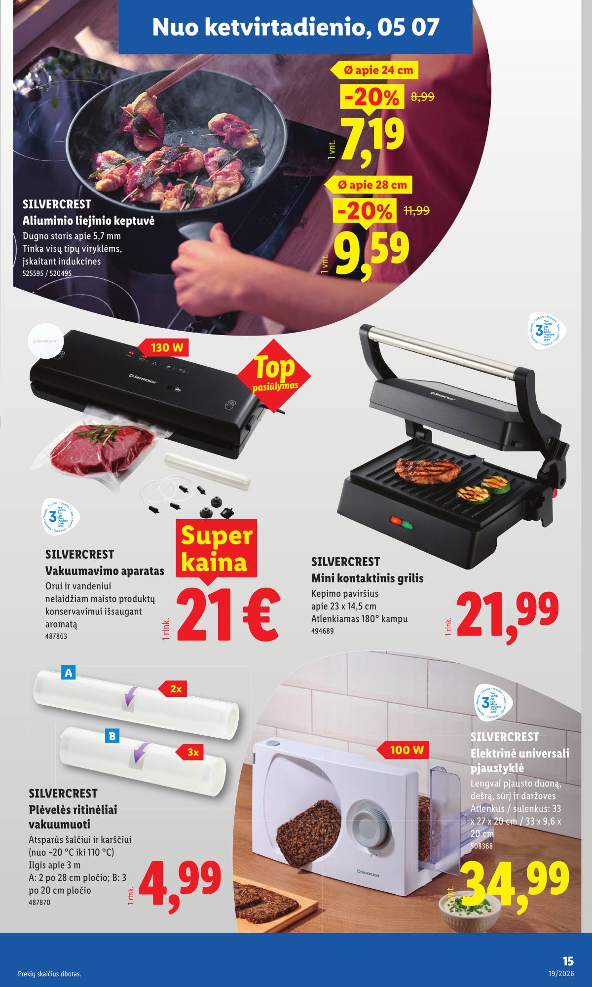 Lidl - LIDL Ne maisto prekių akcijų leidinys 15 puslapis