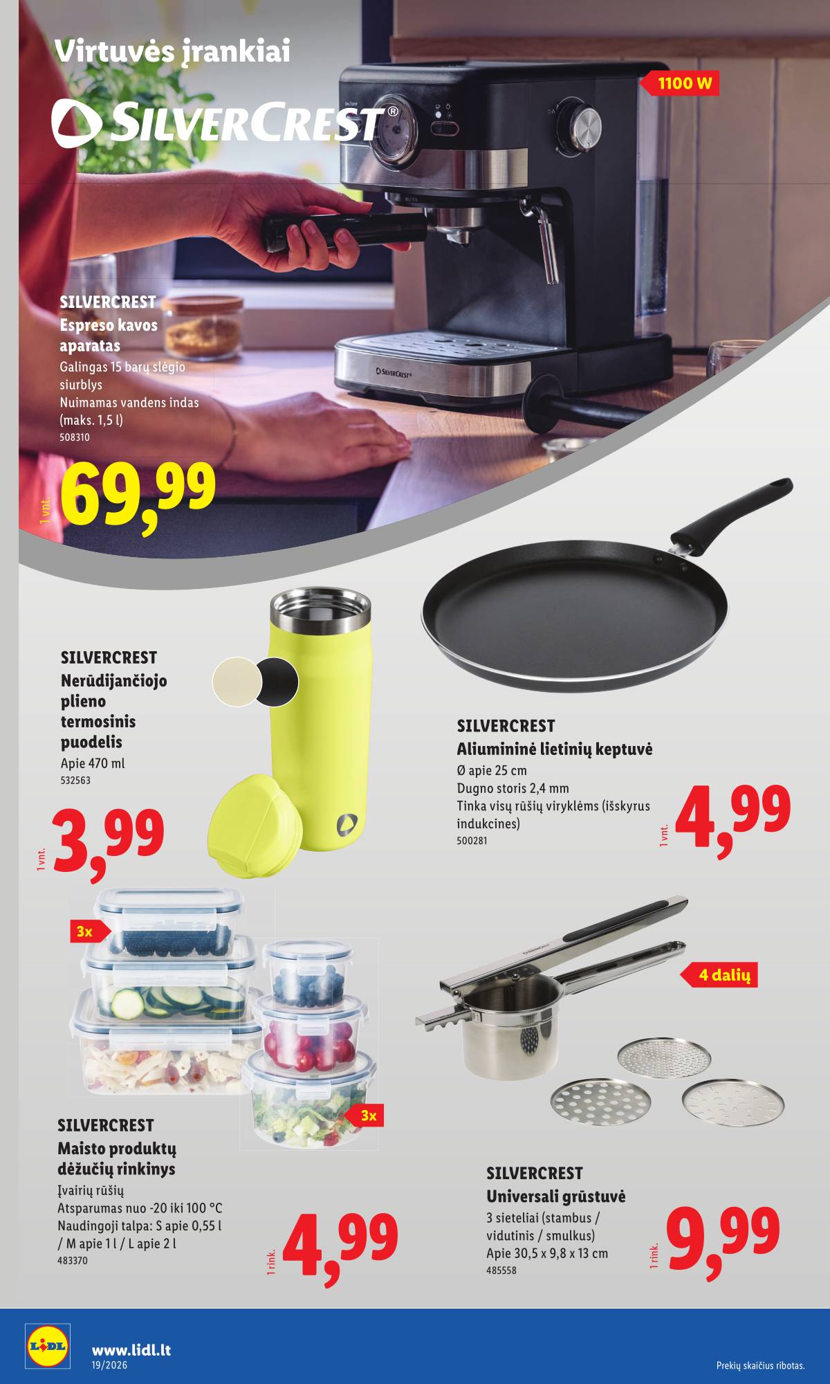 Lidl - LIDL Ne maisto prekių akcijų leidinys 16 puslapis