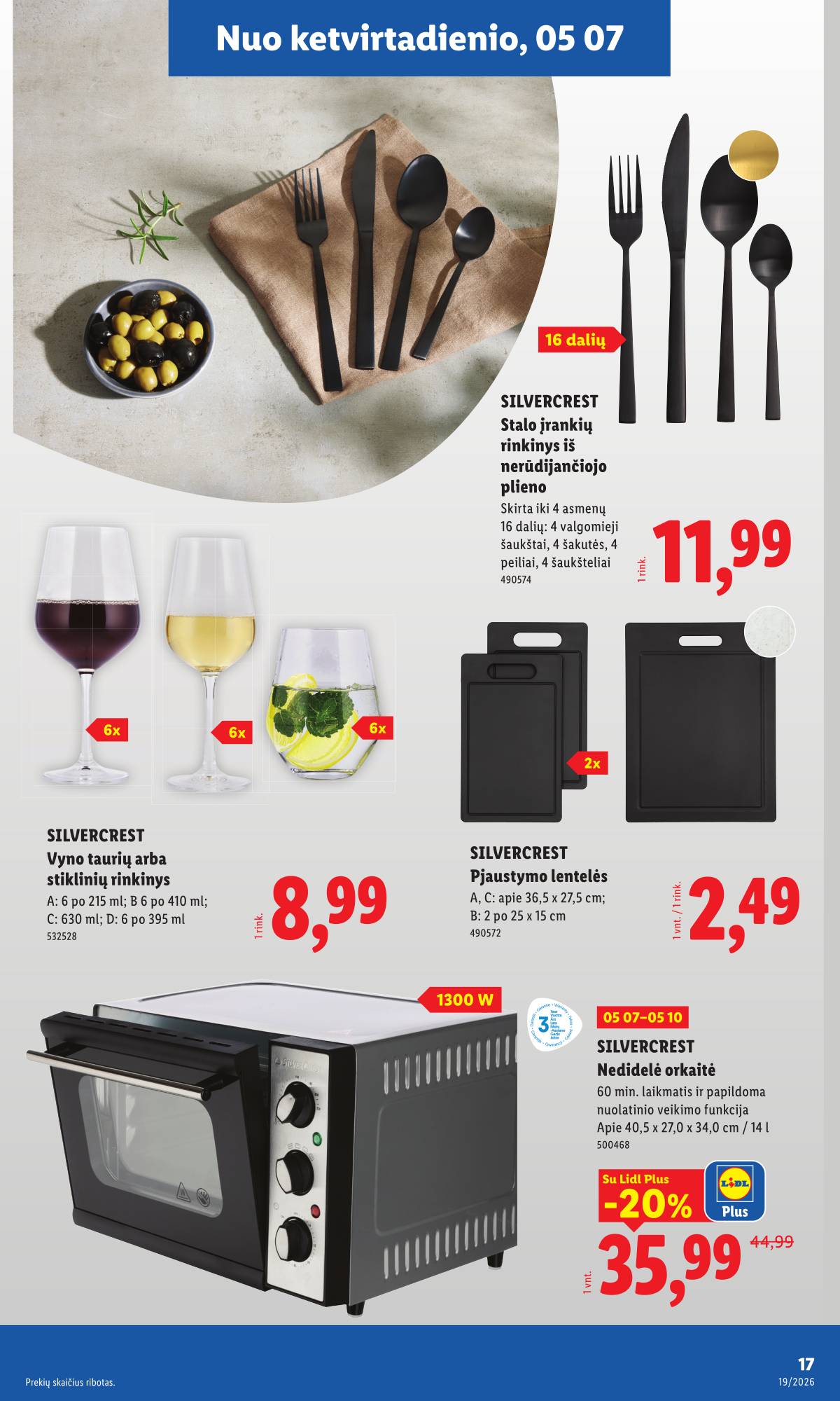 Lidl - LIDL Ne maisto prekių akcijų leidinys 17 puslapis