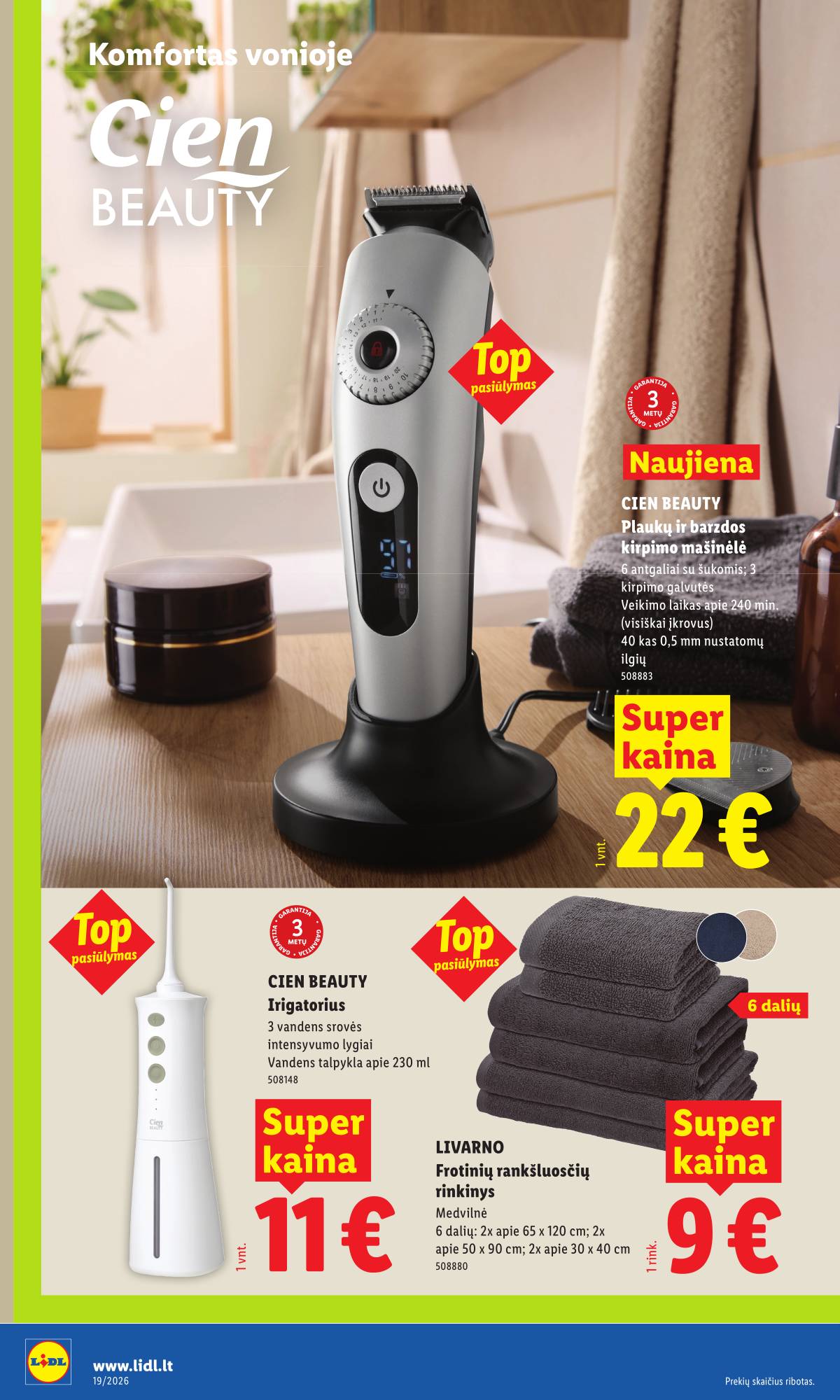 Lidl - LIDL Ne maisto prekių akcijų leidinys 4 puslapis