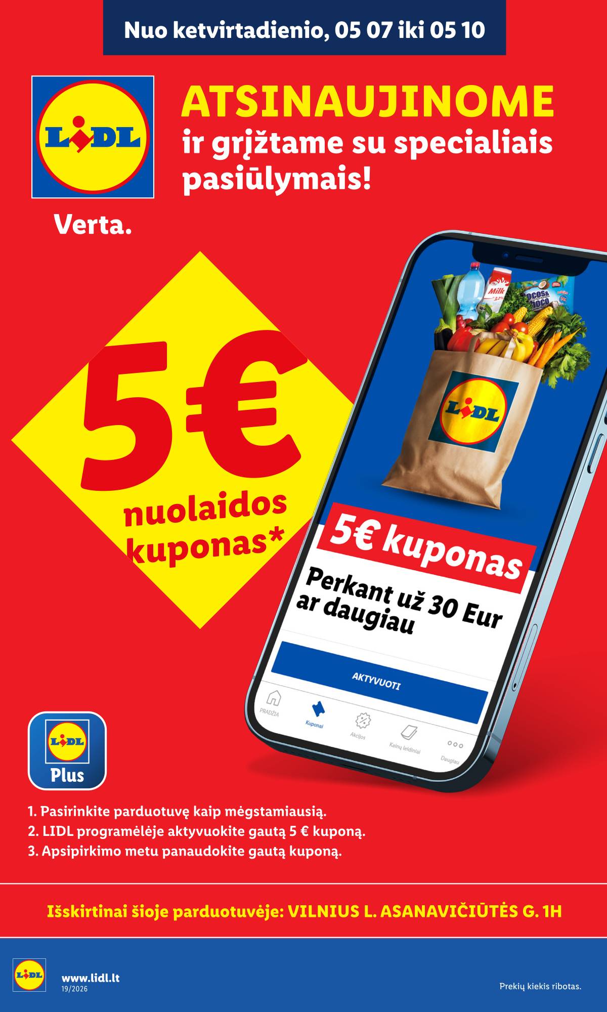 Lidl - L. Asanavičiūtės g. 1h 1 puslapis