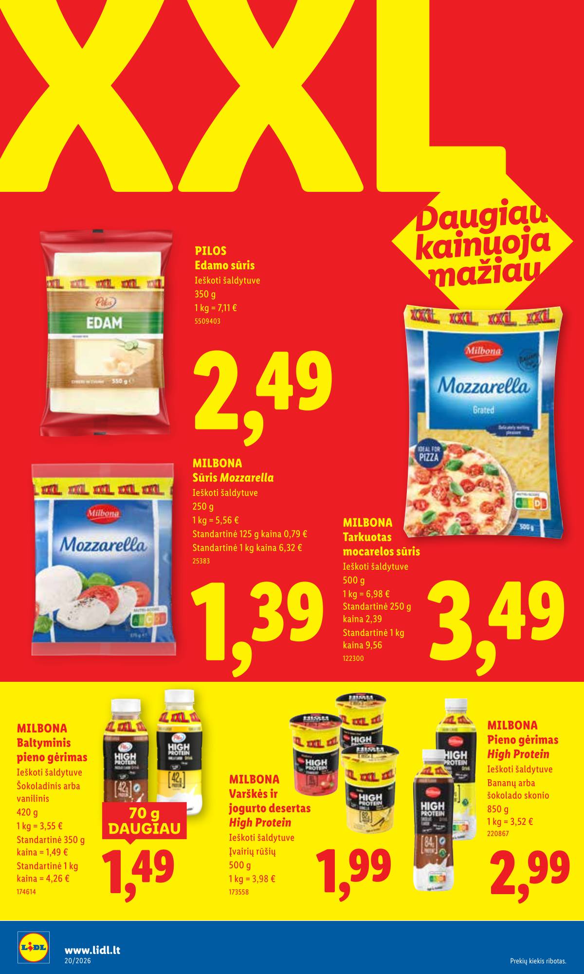 Lidl - LIDL SAVAITĖS Maisto prekių akcijų leidinys 22 puslapis