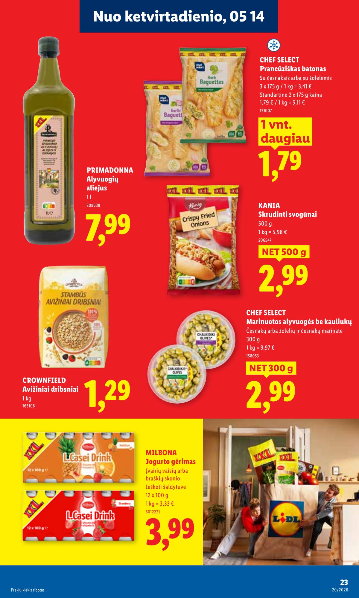 Lidl - LIDL SAVAITĖS Maisto prekių akcijų leidinys 23 puslapis