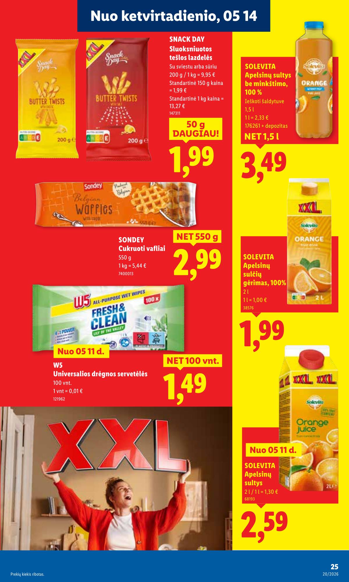 Lidl - LIDL SAVAITĖS Maisto prekių akcijų leidinys 25 puslapis