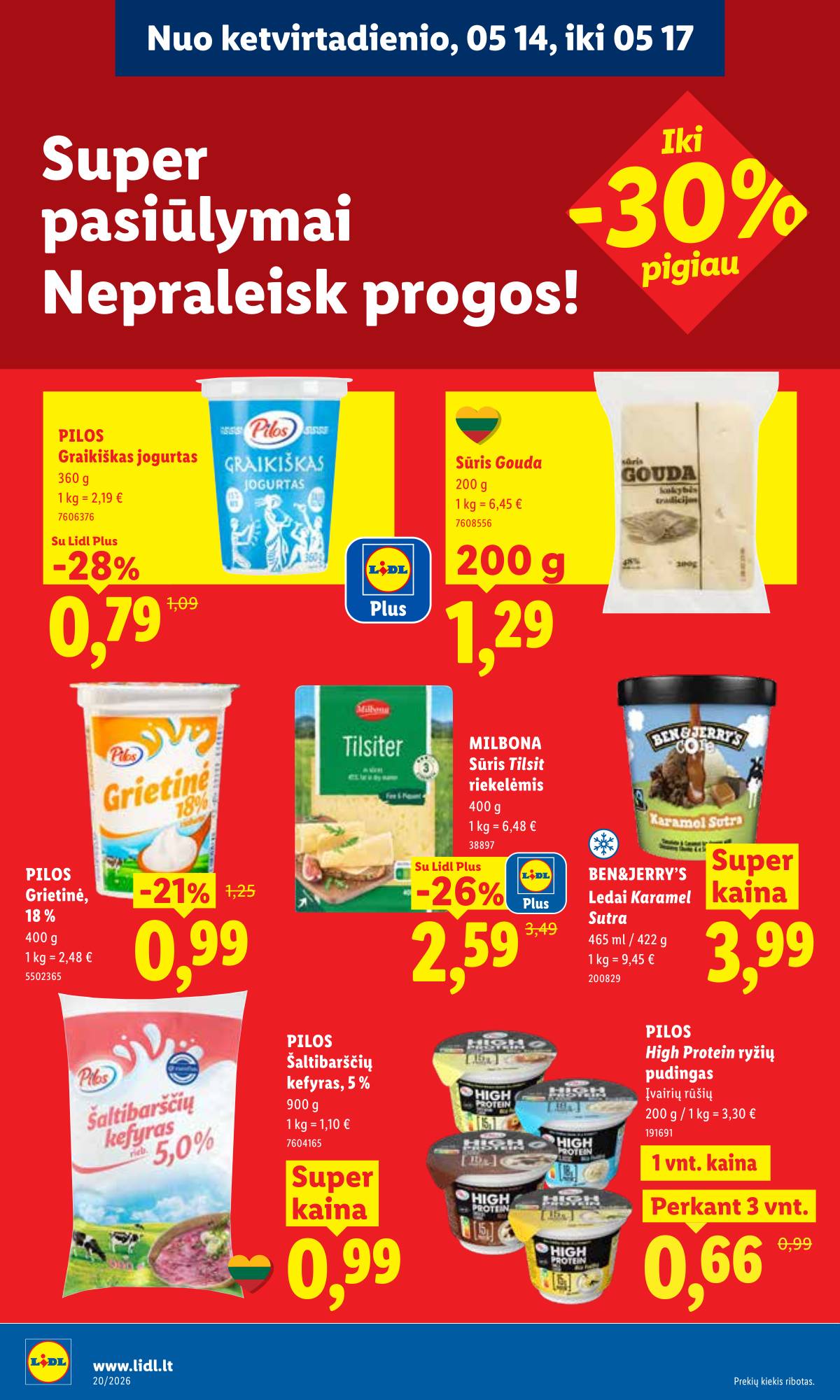 Lidl - LIDL SAVAITĖS Maisto prekių akcijų leidinys 38 puslapis